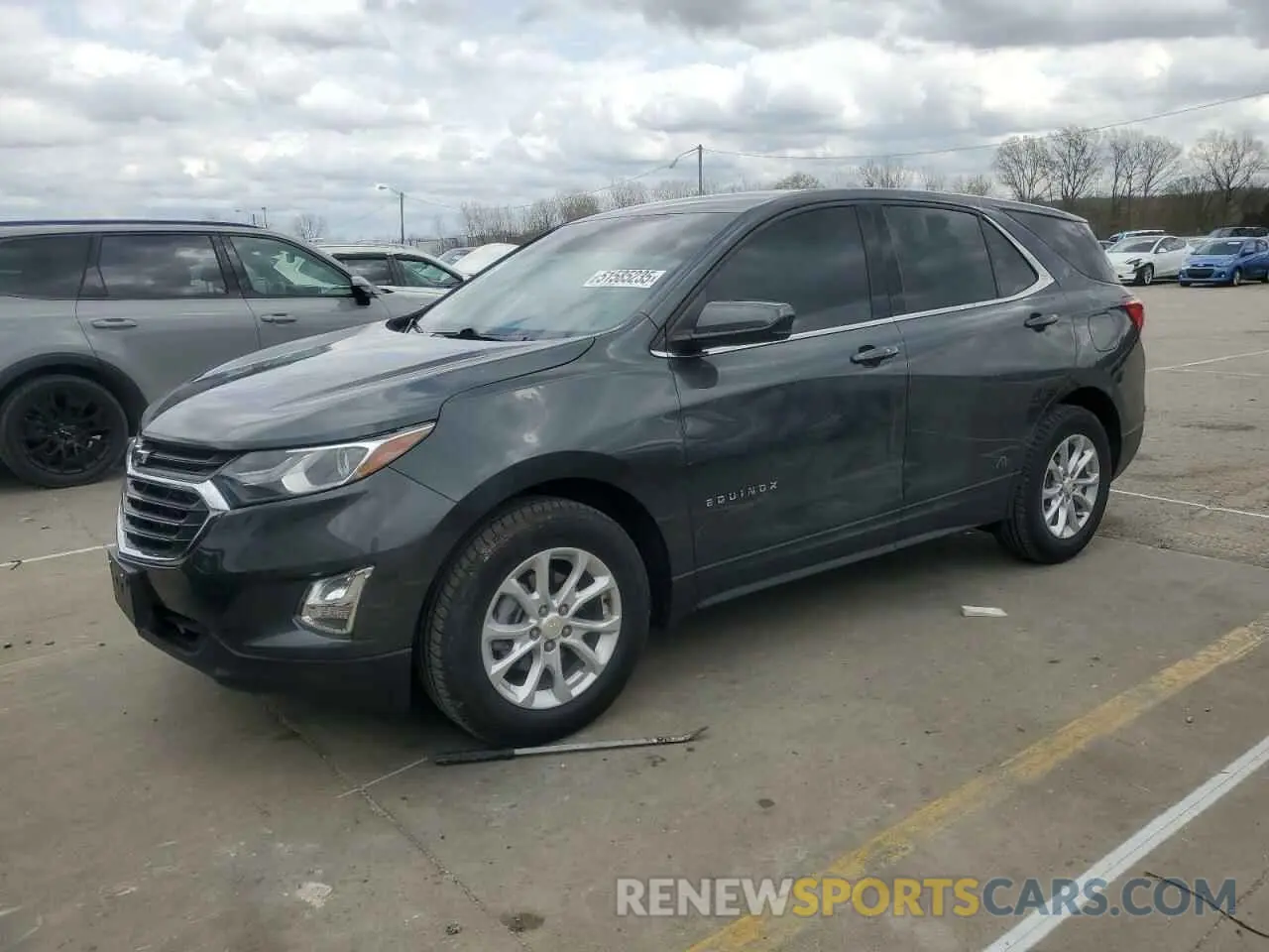 1 fotografías del automóvil dañado 3GNAXKEV5LS515578 CHEVROLET EQUINOX 2020
