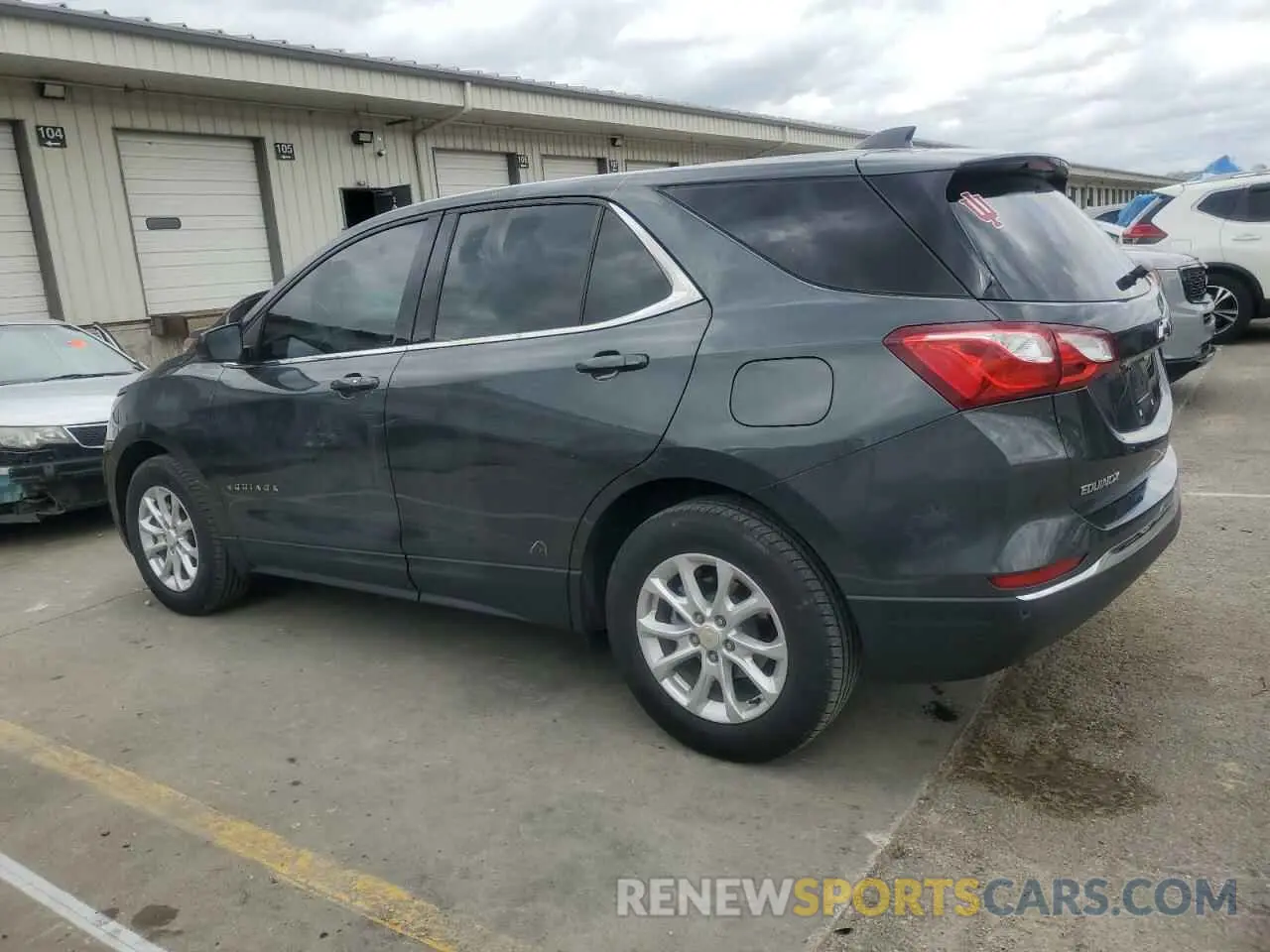 2 fotografías del automóvil dañado 3GNAXKEV5LS515578 CHEVROLET EQUINOX 2020