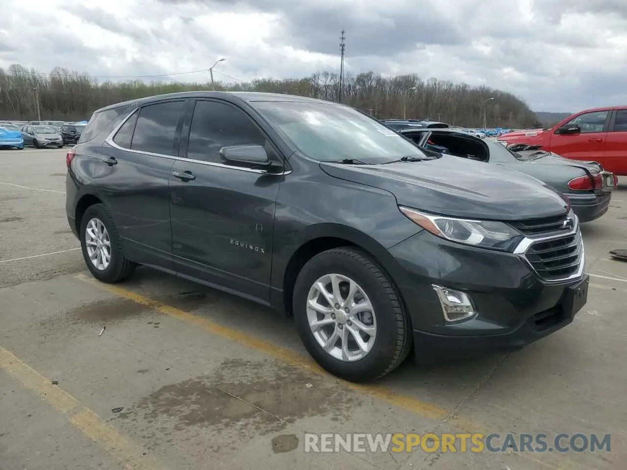 4 fotografías del automóvil dañado 3GNAXKEV5LS515578 CHEVROLET EQUINOX 2020