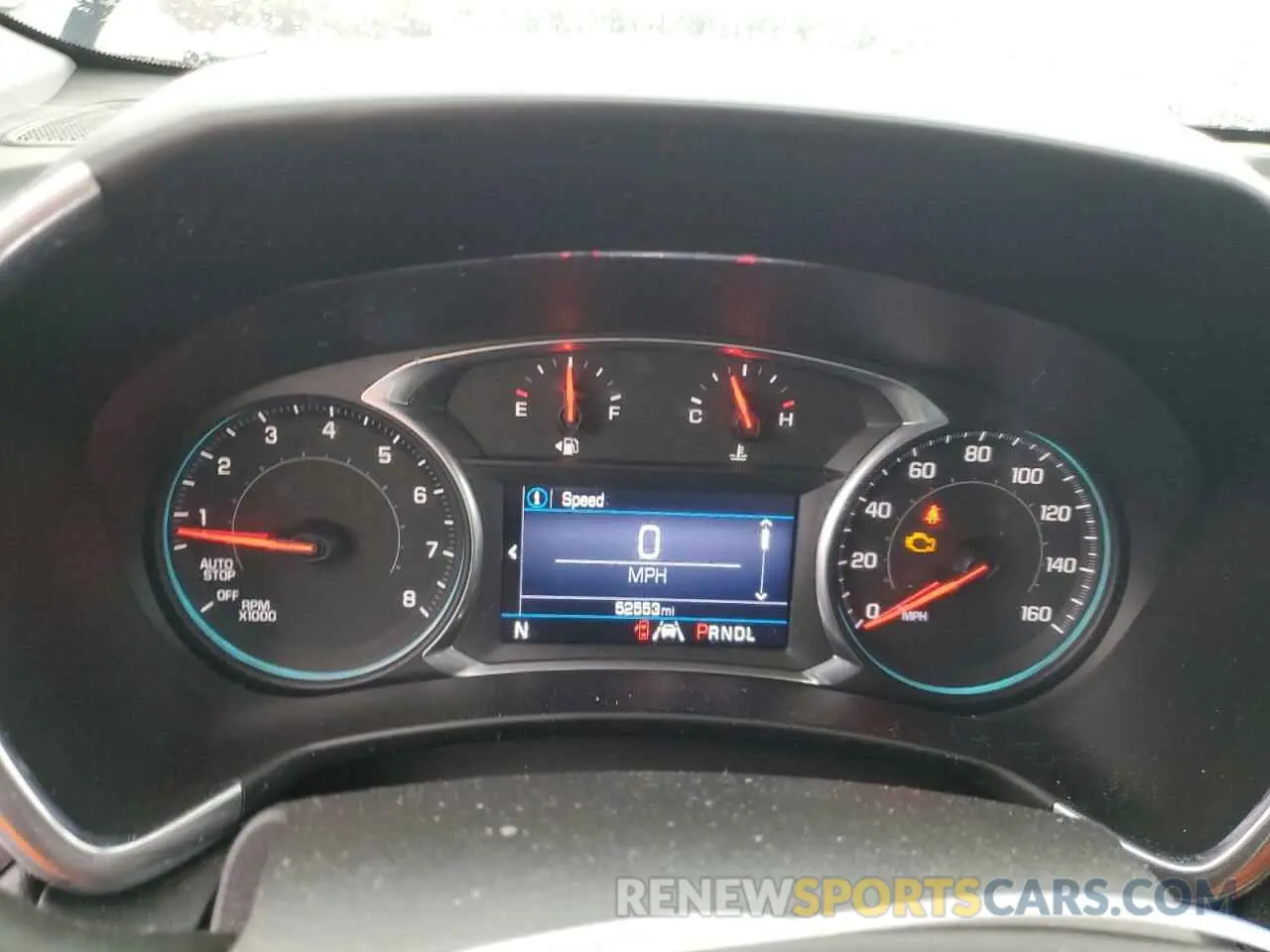 9 fotografías del automóvil dañado 3GNAXKEV5LS637177 CHEVROLET EQUINOX 2020