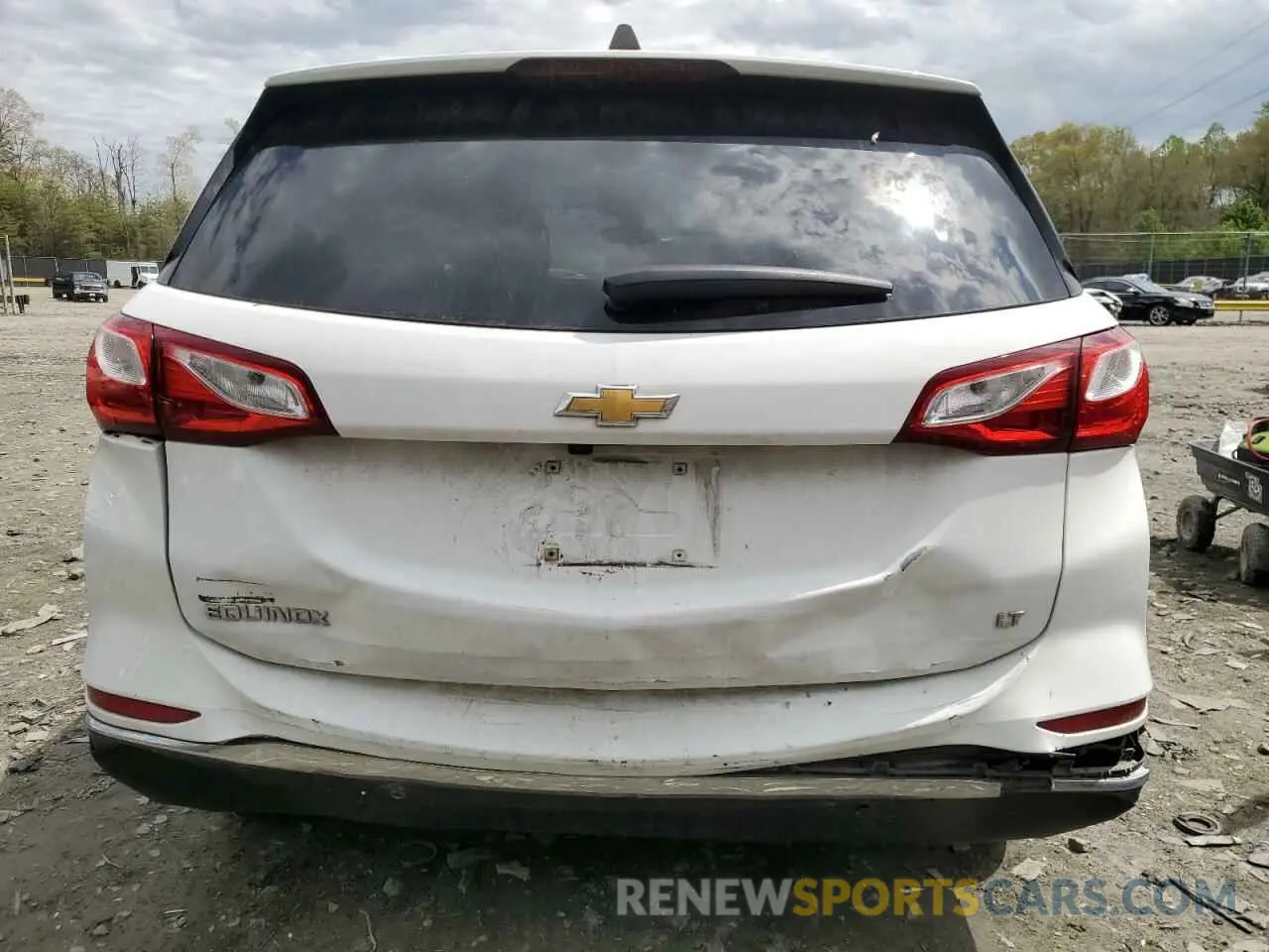 6 fotografías del automóvil dañado 3GNAXKEV6LL157157 CHEVROLET EQUINOX 2020
