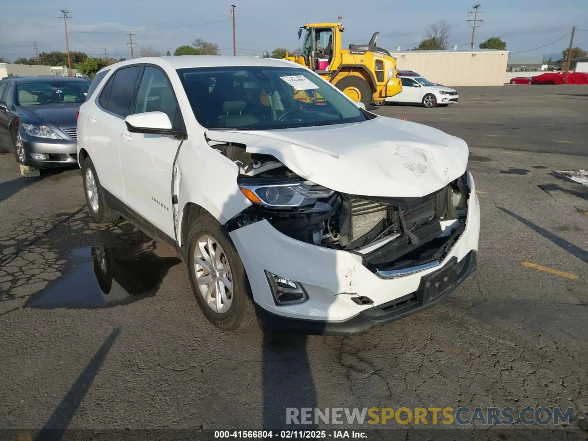 1 fotografías del automóvil dañado 3GNAXKEV6LL215431 CHEVROLET EQUINOX 2020