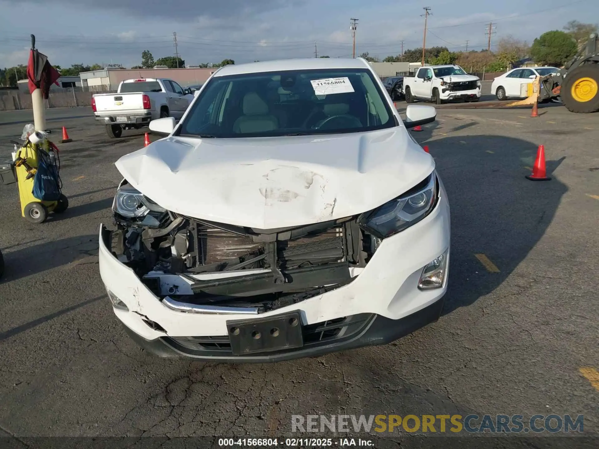 12 fotografías del automóvil dañado 3GNAXKEV6LL215431 CHEVROLET EQUINOX 2020