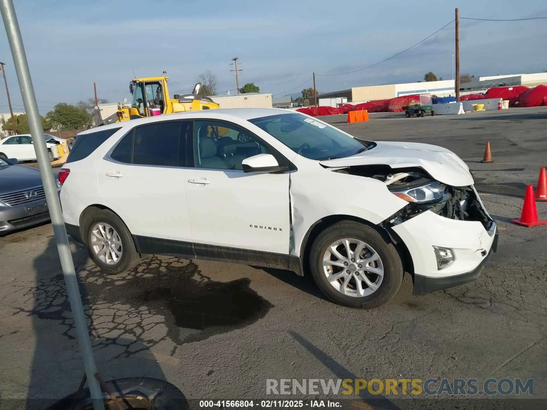 13 fotografías del automóvil dañado 3GNAXKEV6LL215431 CHEVROLET EQUINOX 2020