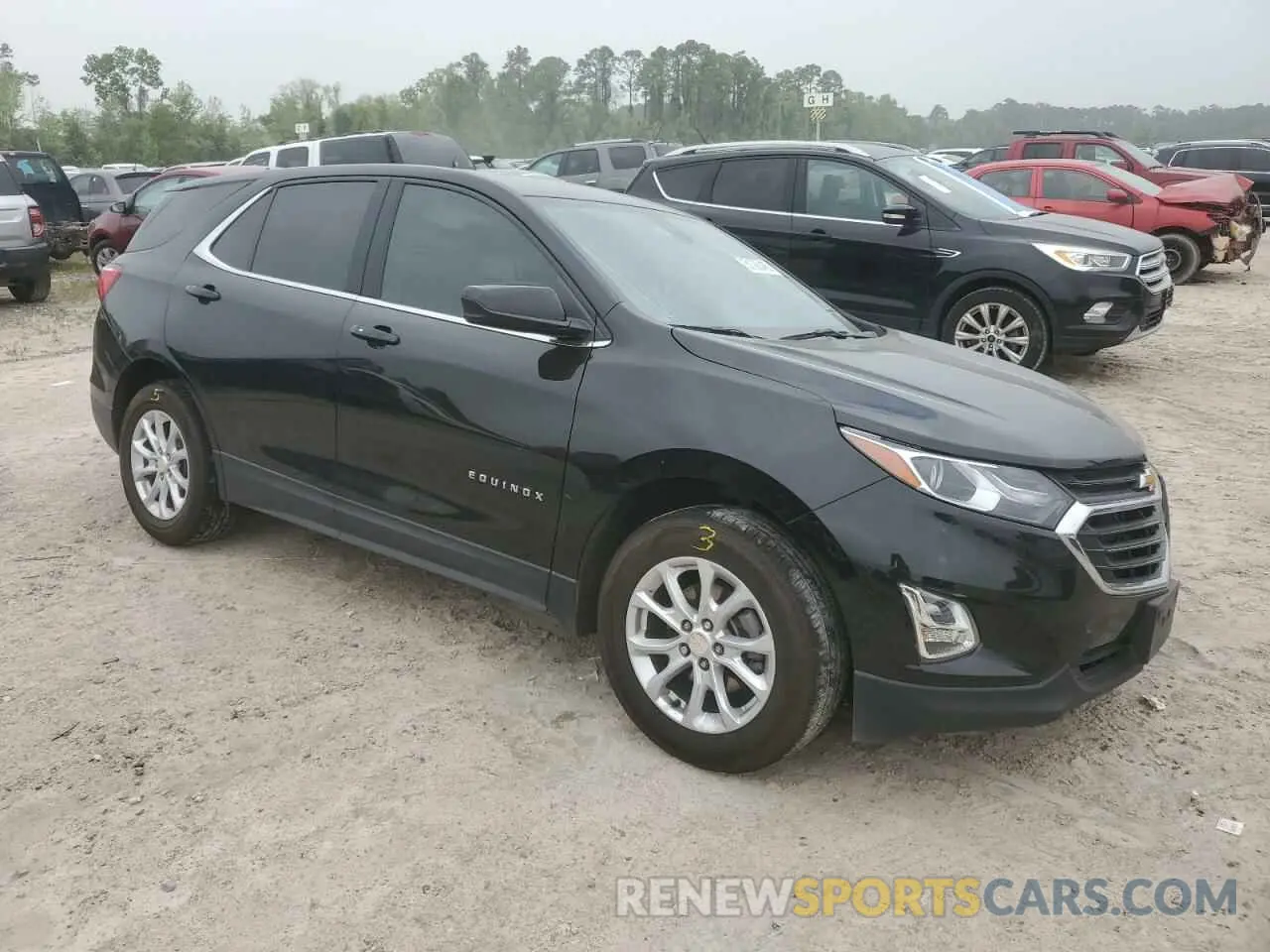 4 fotografías del automóvil dañado 3GNAXKEV6LL277203 CHEVROLET EQUINOX 2020
