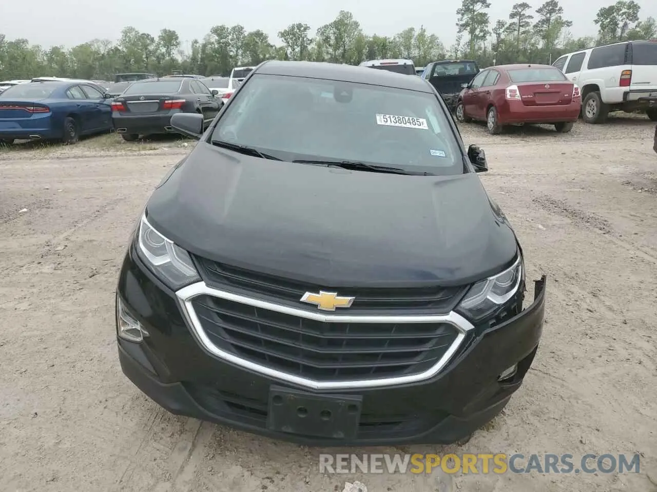 5 fotografías del automóvil dañado 3GNAXKEV6LL277203 CHEVROLET EQUINOX 2020