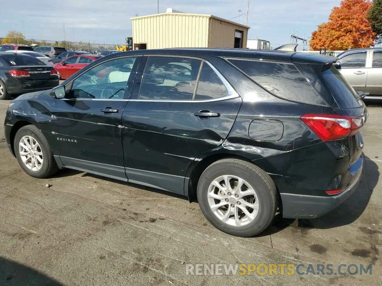 2 fotografías del automóvil dañado 3GNAXKEV6LL320793 CHEVROLET EQUINOX 2020