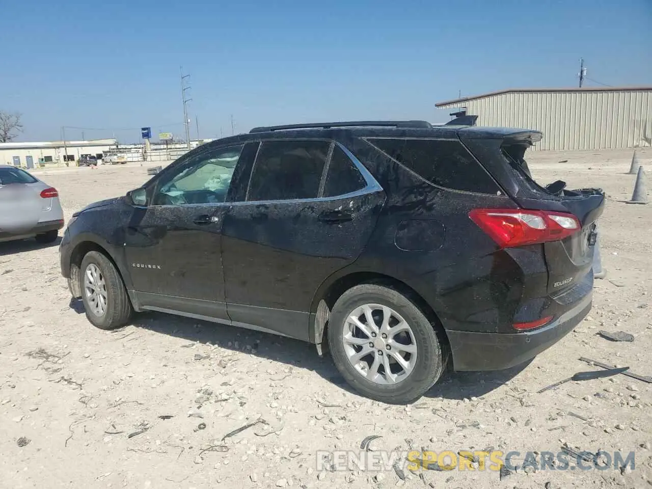 2 fotografías del automóvil dañado 3GNAXKEV6LL325167 CHEVROLET EQUINOX 2020