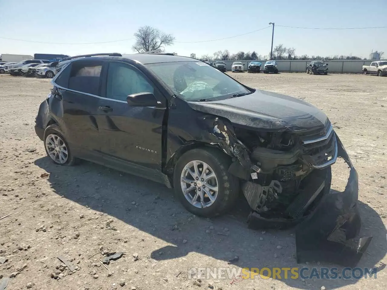 4 fotografías del automóvil dañado 3GNAXKEV6LL325167 CHEVROLET EQUINOX 2020