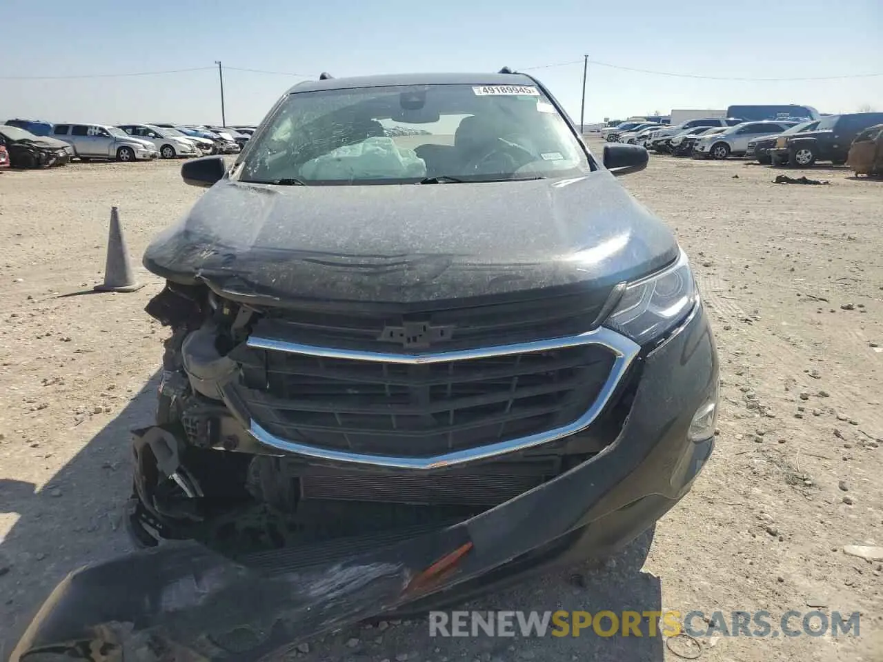 5 fotografías del automóvil dañado 3GNAXKEV6LL325167 CHEVROLET EQUINOX 2020