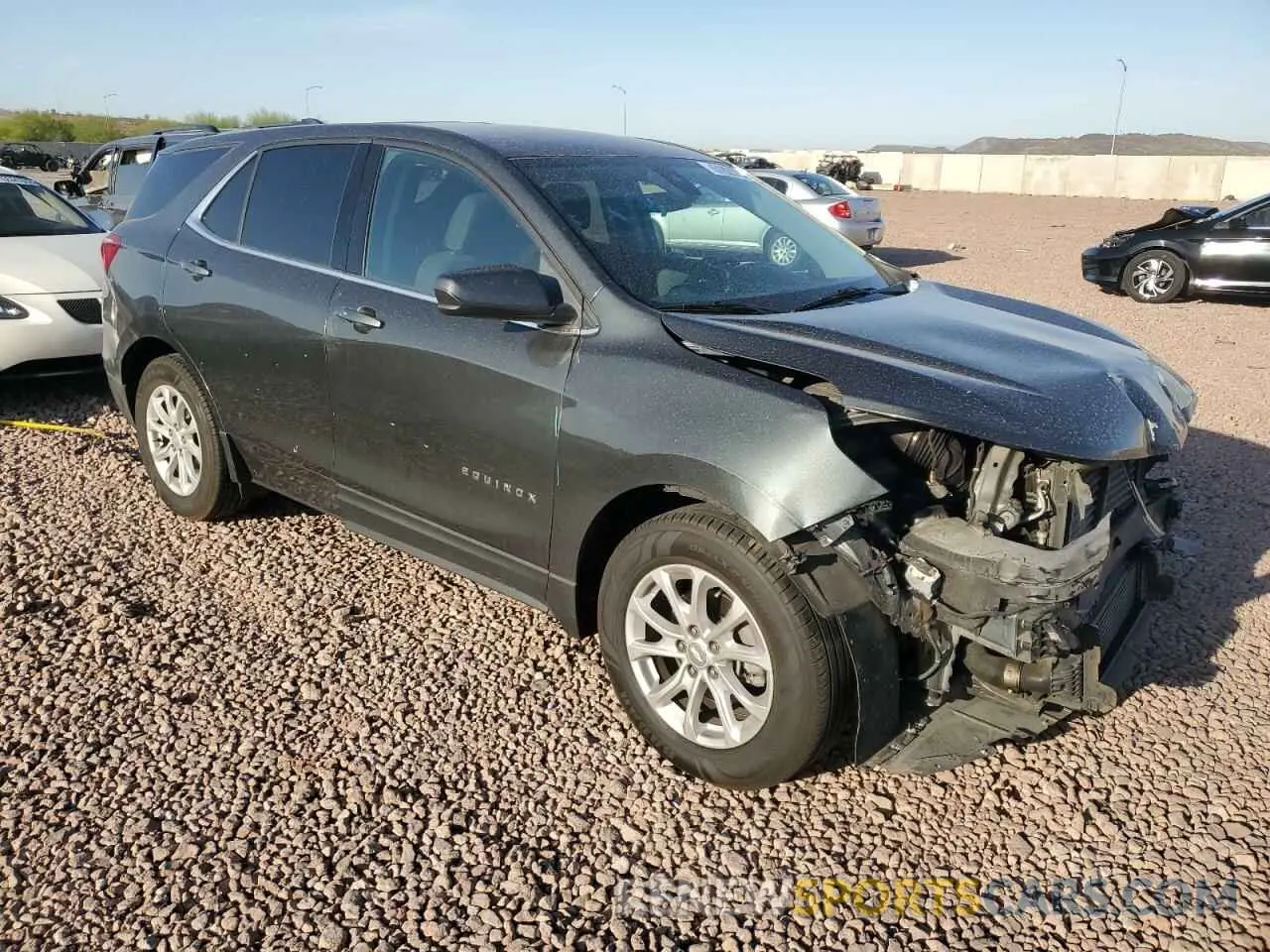 4 fotografías del automóvil dañado 3GNAXKEV6LS509725 CHEVROLET EQUINOX 2020