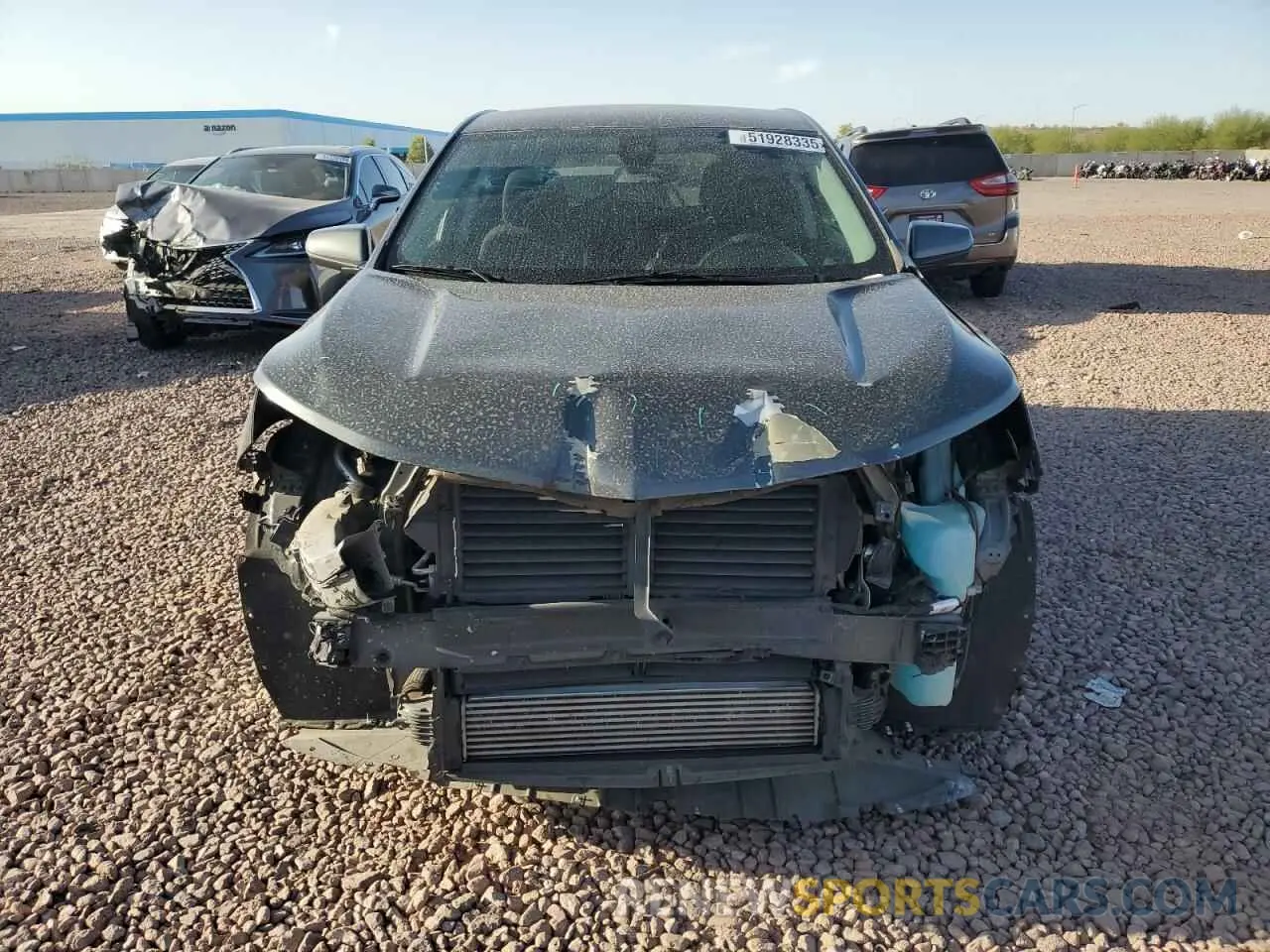 5 fotografías del automóvil dañado 3GNAXKEV6LS509725 CHEVROLET EQUINOX 2020