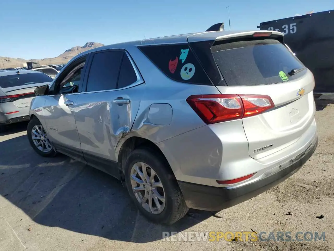 2 fotografías del automóvil dañado 3GNAXKEV6LS520515 CHEVROLET EQUINOX 2020