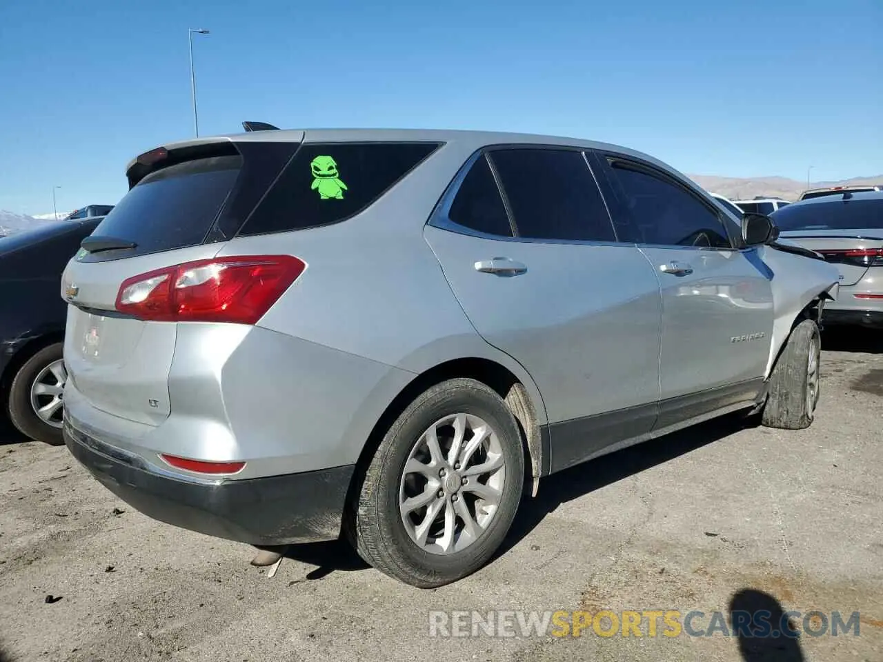 3 fotografías del automóvil dañado 3GNAXKEV6LS520515 CHEVROLET EQUINOX 2020