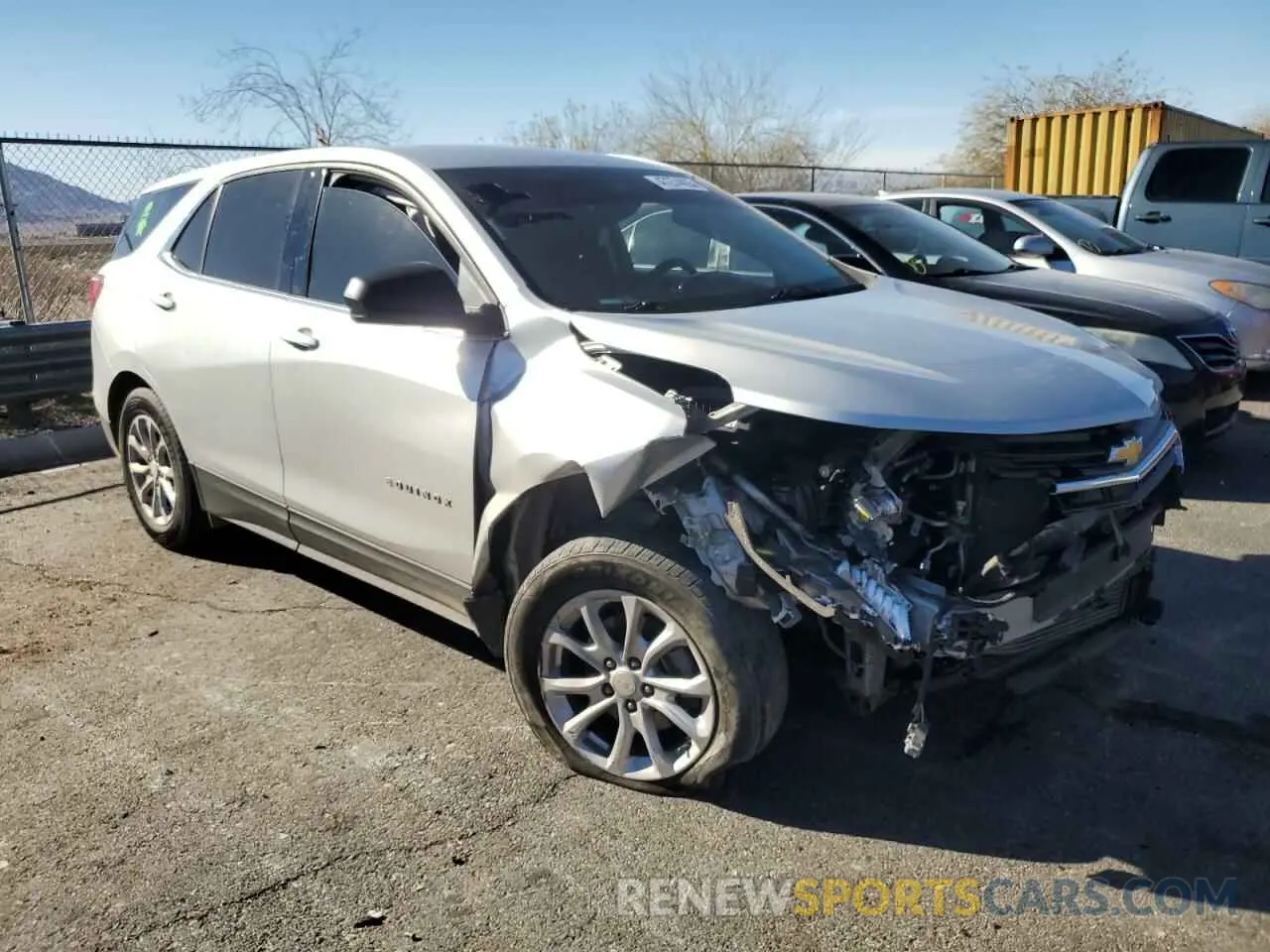 4 fotografías del automóvil dañado 3GNAXKEV6LS520515 CHEVROLET EQUINOX 2020