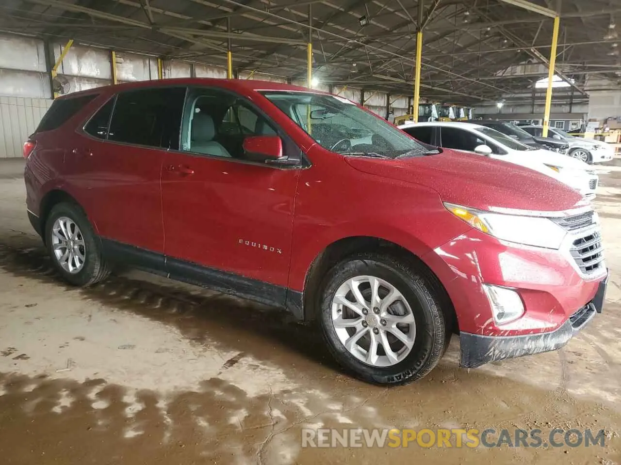4 fotografías del automóvil dañado 3GNAXKEV6LS565762 CHEVROLET EQUINOX 2020
