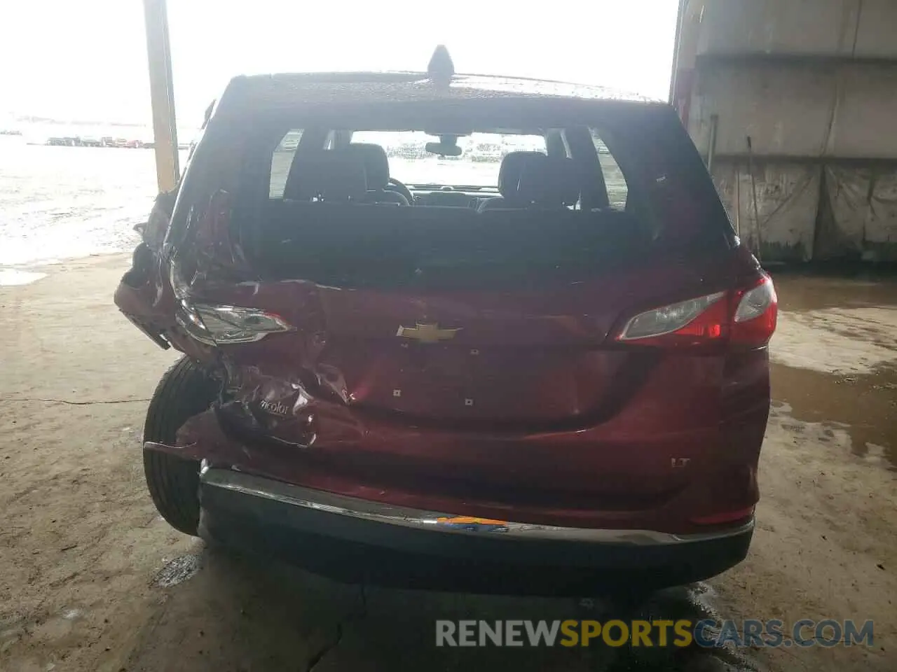 6 fotografías del automóvil dañado 3GNAXKEV6LS565762 CHEVROLET EQUINOX 2020
