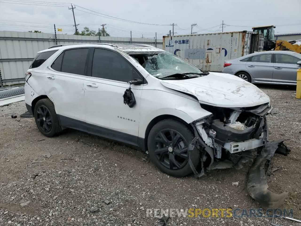4 fotografías del automóvil dañado 3GNAXKEV6LS667370 CHEVROLET EQUINOX 2020