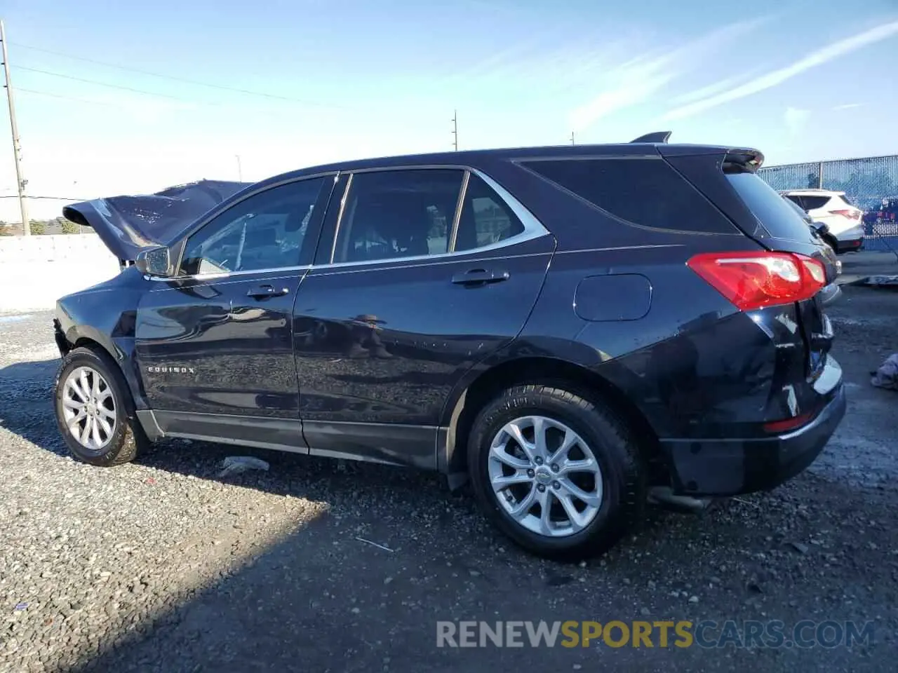 2 fotografías del automóvil dañado 3GNAXKEV6LS722111 CHEVROLET EQUINOX 2020
