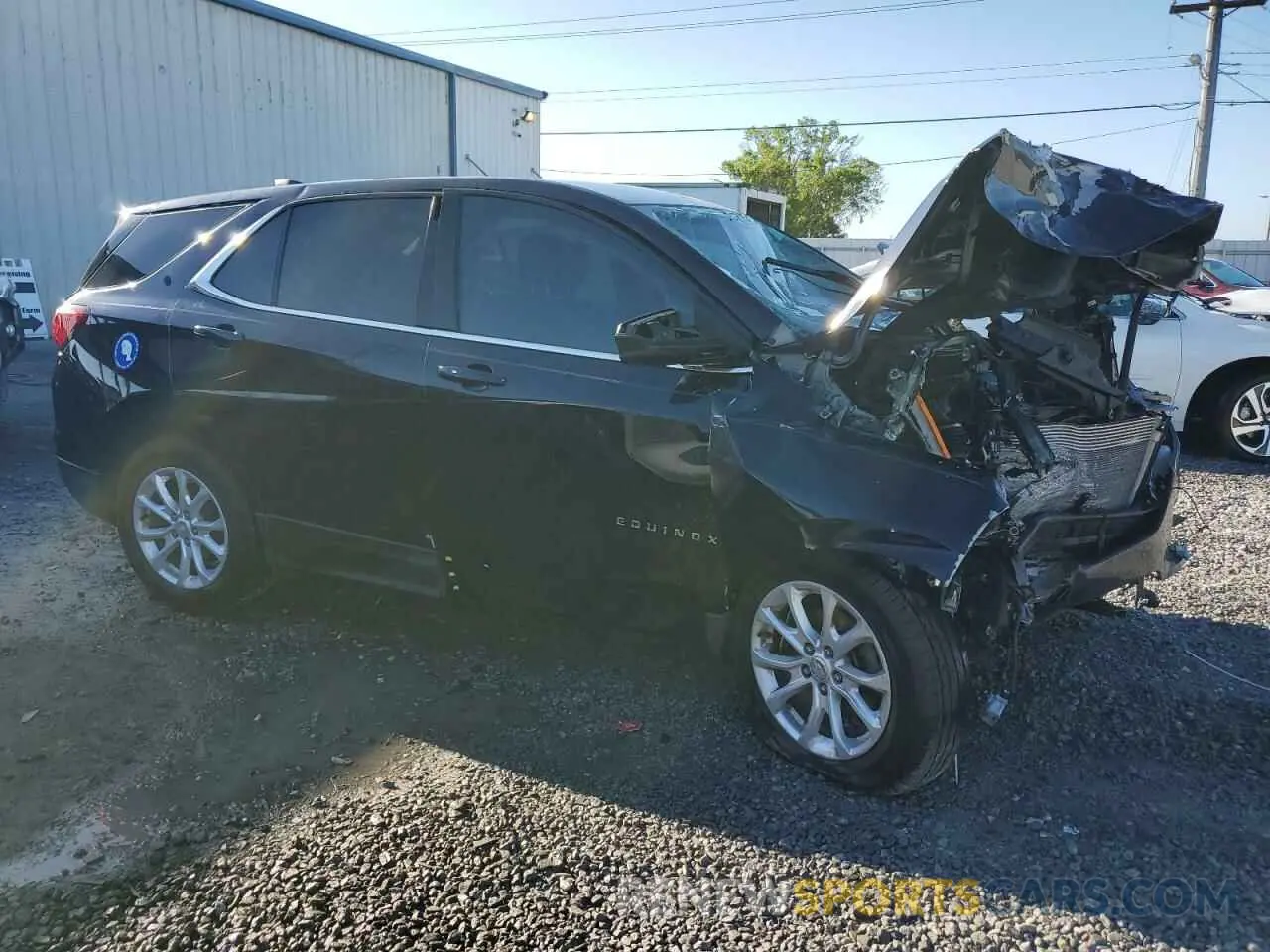 4 fotografías del automóvil dañado 3GNAXKEV6LS722111 CHEVROLET EQUINOX 2020
