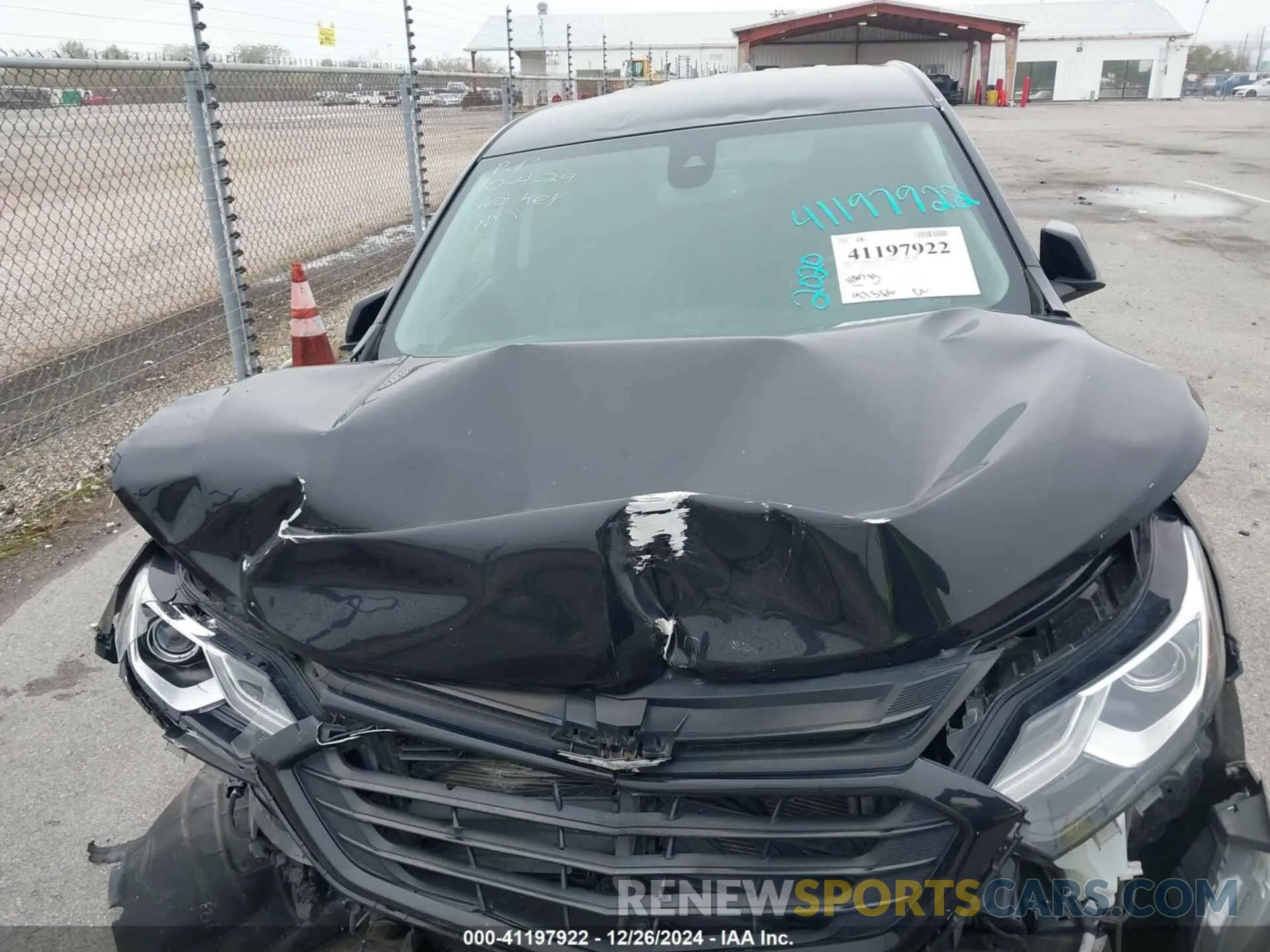 10 fotografías del automóvil dañado 3GNAXKEV7LL175599 CHEVROLET EQUINOX 2020