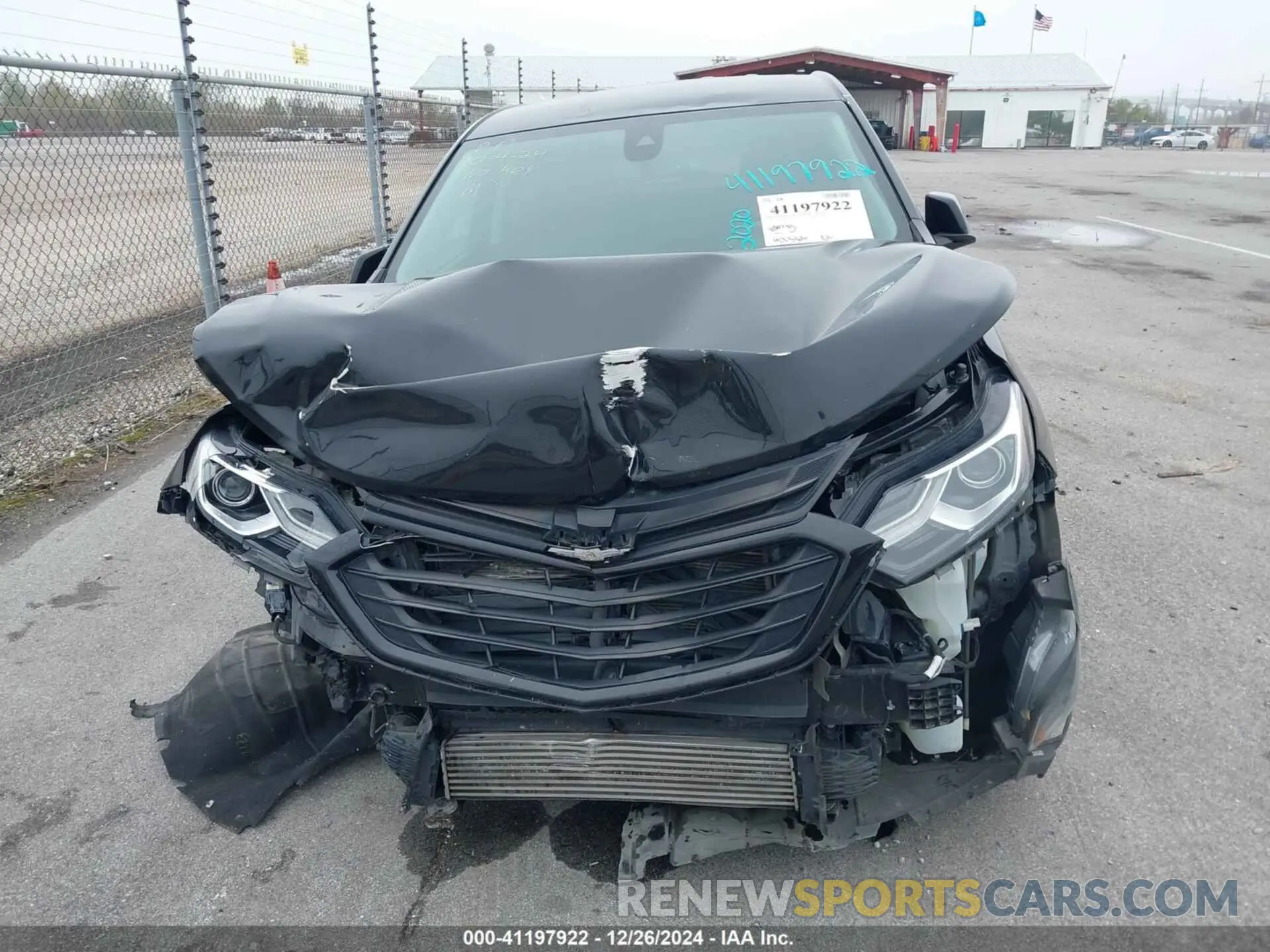 12 fotografías del automóvil dañado 3GNAXKEV7LL175599 CHEVROLET EQUINOX 2020