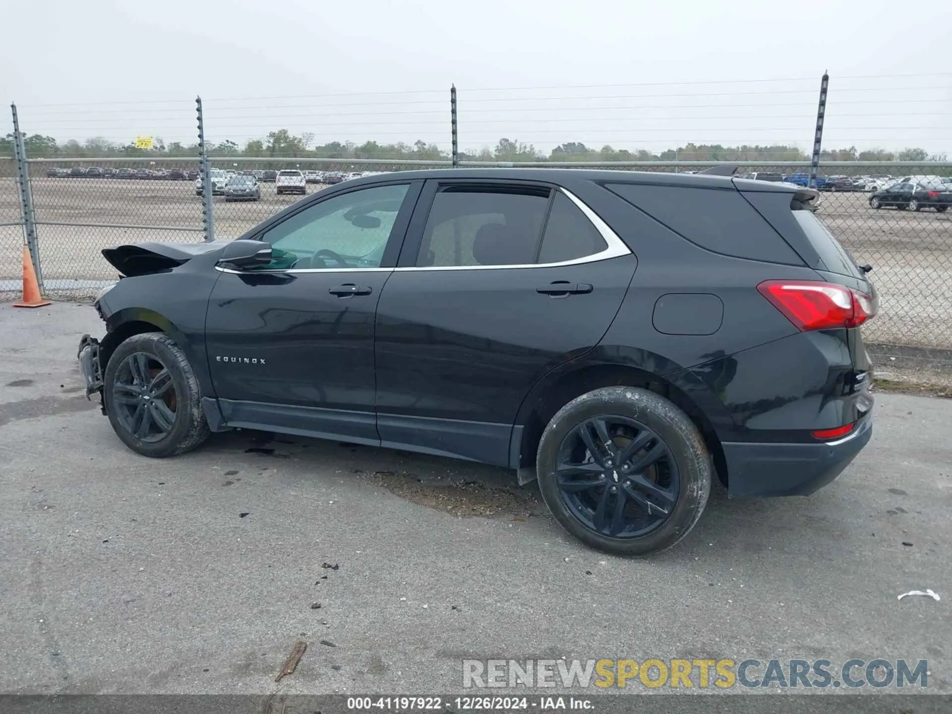 14 fotografías del automóvil dañado 3GNAXKEV7LL175599 CHEVROLET EQUINOX 2020