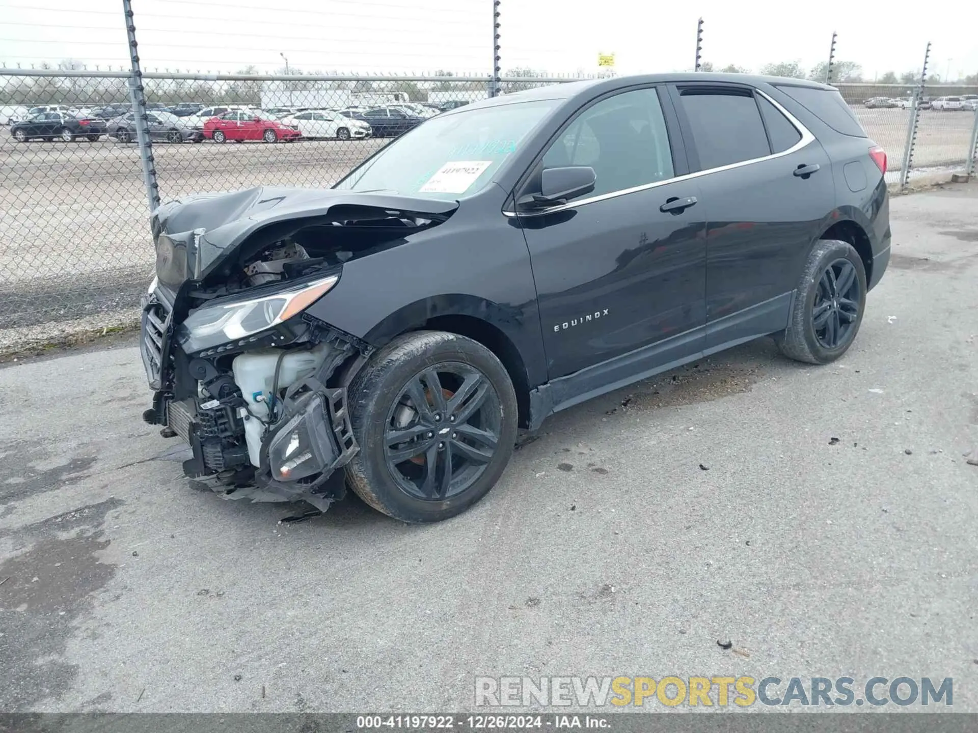 2 fotografías del automóvil dañado 3GNAXKEV7LL175599 CHEVROLET EQUINOX 2020