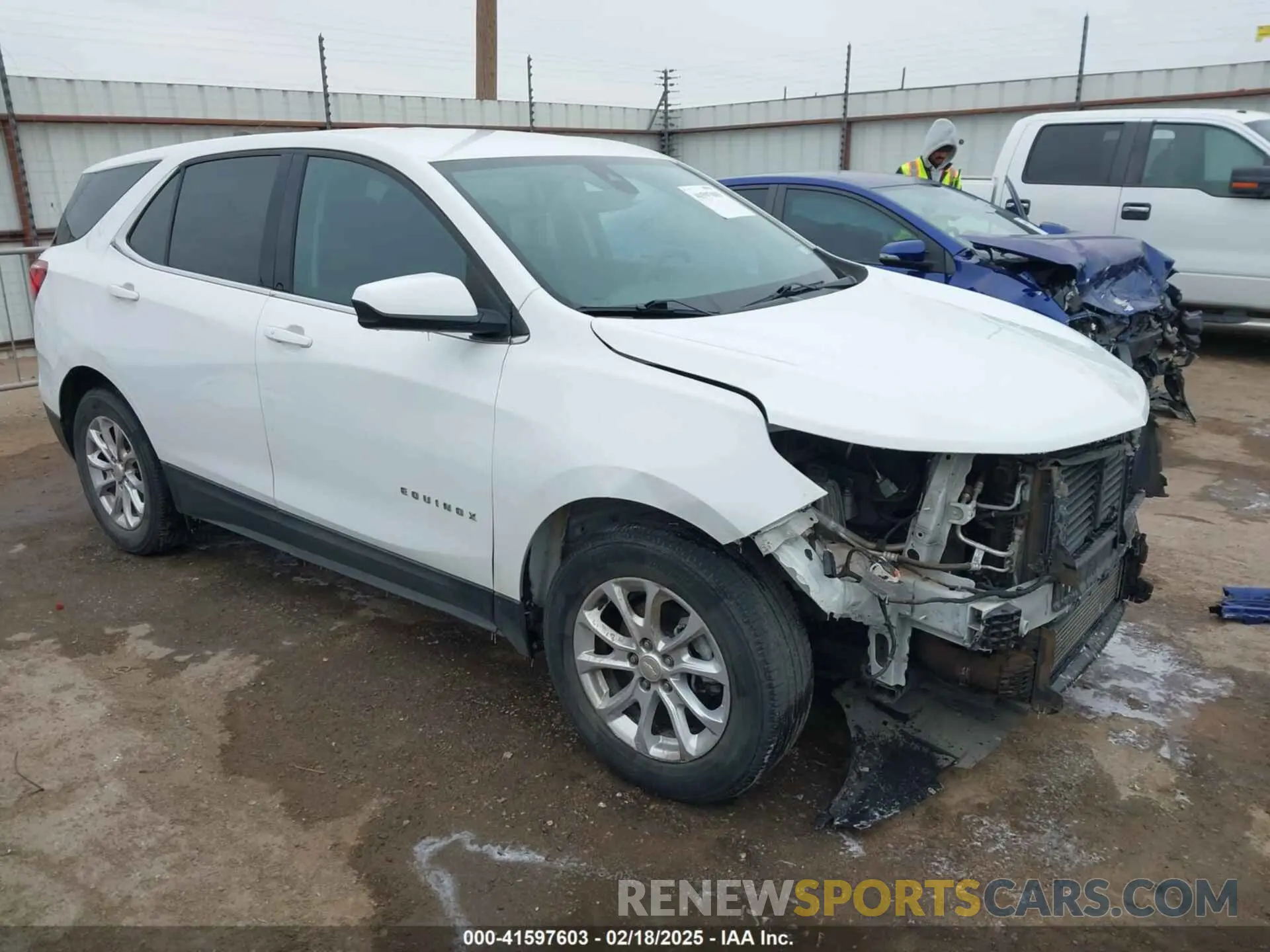 1 fotografías del automóvil dañado 3GNAXKEV7LS515582 CHEVROLET EQUINOX 2020