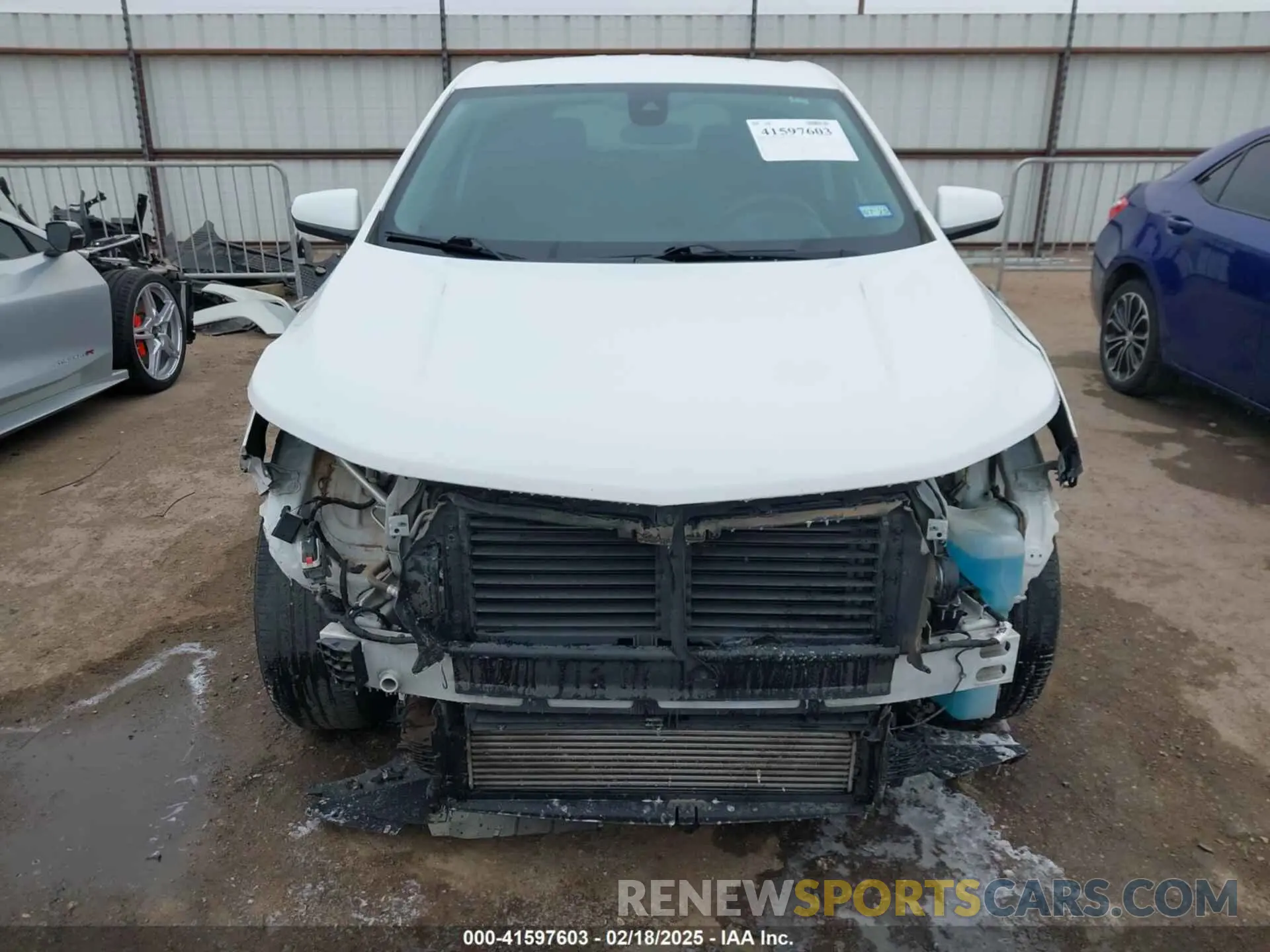 13 fotografías del automóvil dañado 3GNAXKEV7LS515582 CHEVROLET EQUINOX 2020