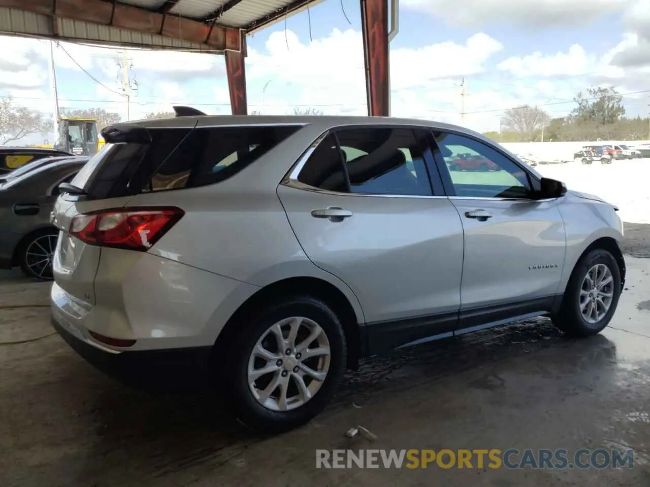3 fotografías del automóvil dañado 3GNAXKEV7LS559937 CHEVROLET EQUINOX 2020