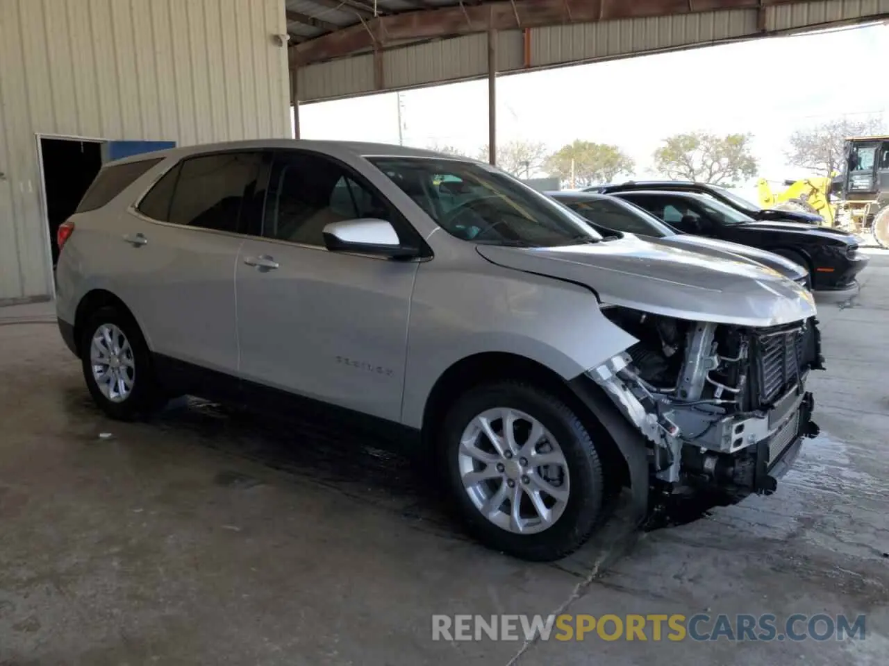 4 fotografías del automóvil dañado 3GNAXKEV7LS559937 CHEVROLET EQUINOX 2020
