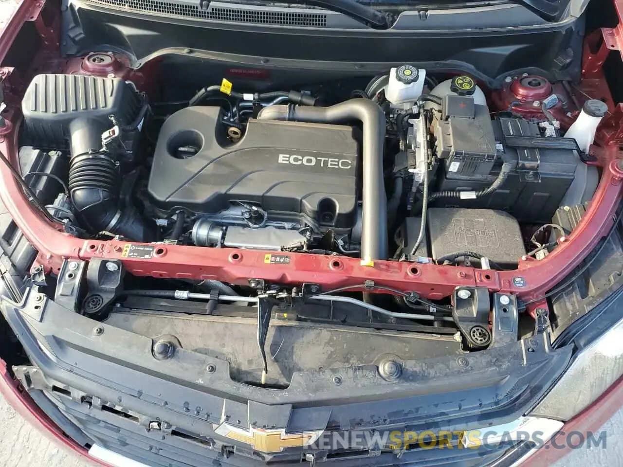 12 fotografías del automóvil dañado 3GNAXKEV7LS592176 CHEVROLET EQUINOX 2020