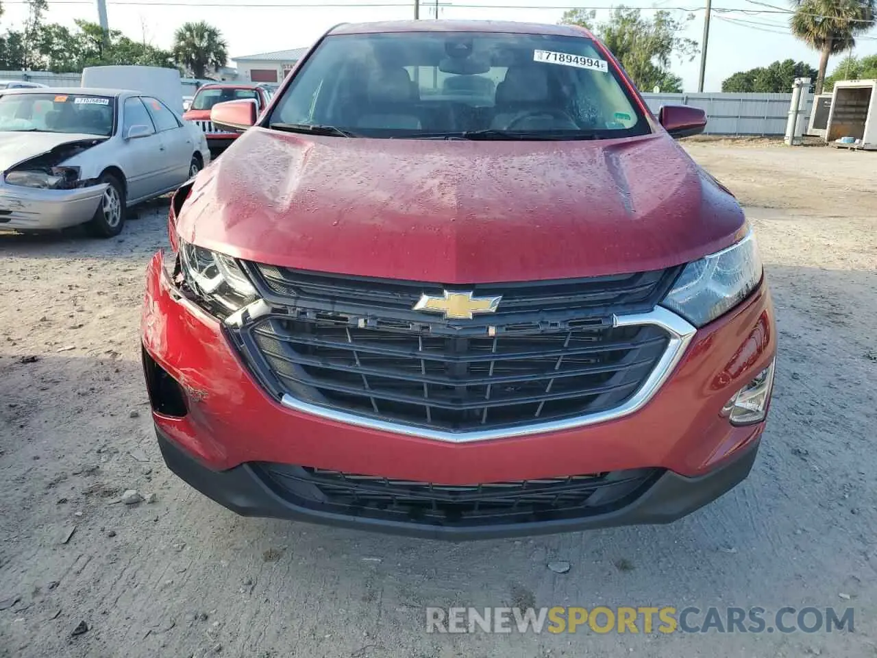 5 fotografías del automóvil dañado 3GNAXKEV7LS592176 CHEVROLET EQUINOX 2020