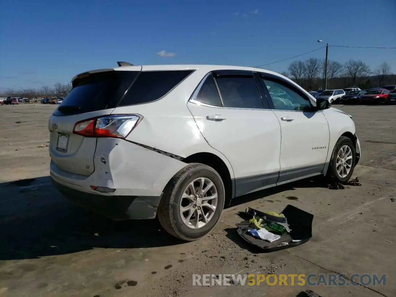 3 fotografías del automóvil dañado 3GNAXKEV7LS716348 CHEVROLET EQUINOX 2020