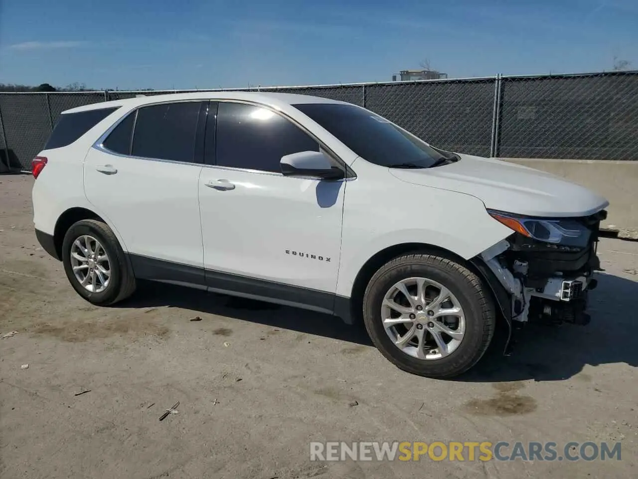 4 fotografías del automóvil dañado 3GNAXKEV7LS717919 CHEVROLET EQUINOX 2020