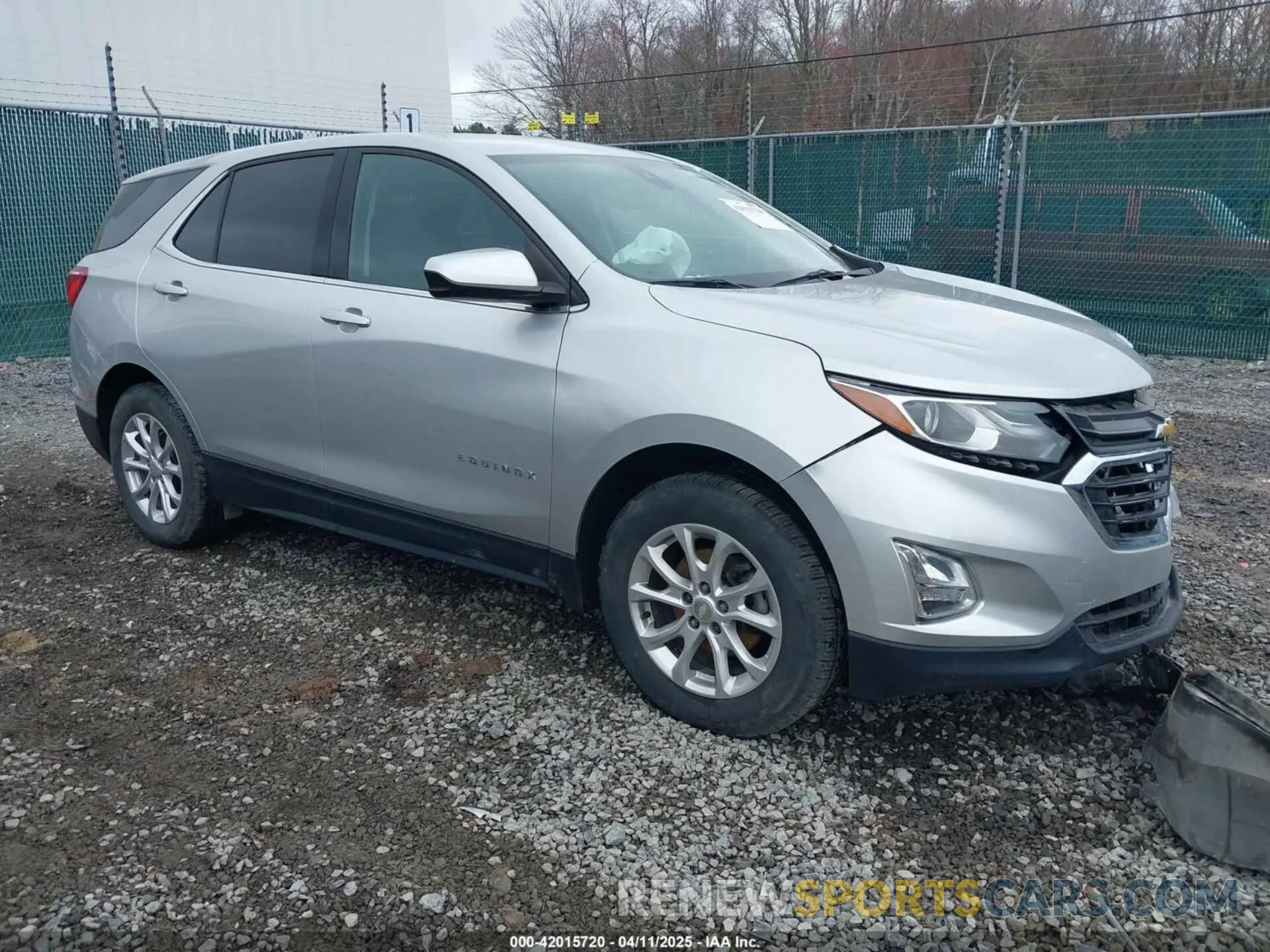 1 fotografías del automóvil dañado 3GNAXKEV7LS726104 CHEVROLET EQUINOX 2020