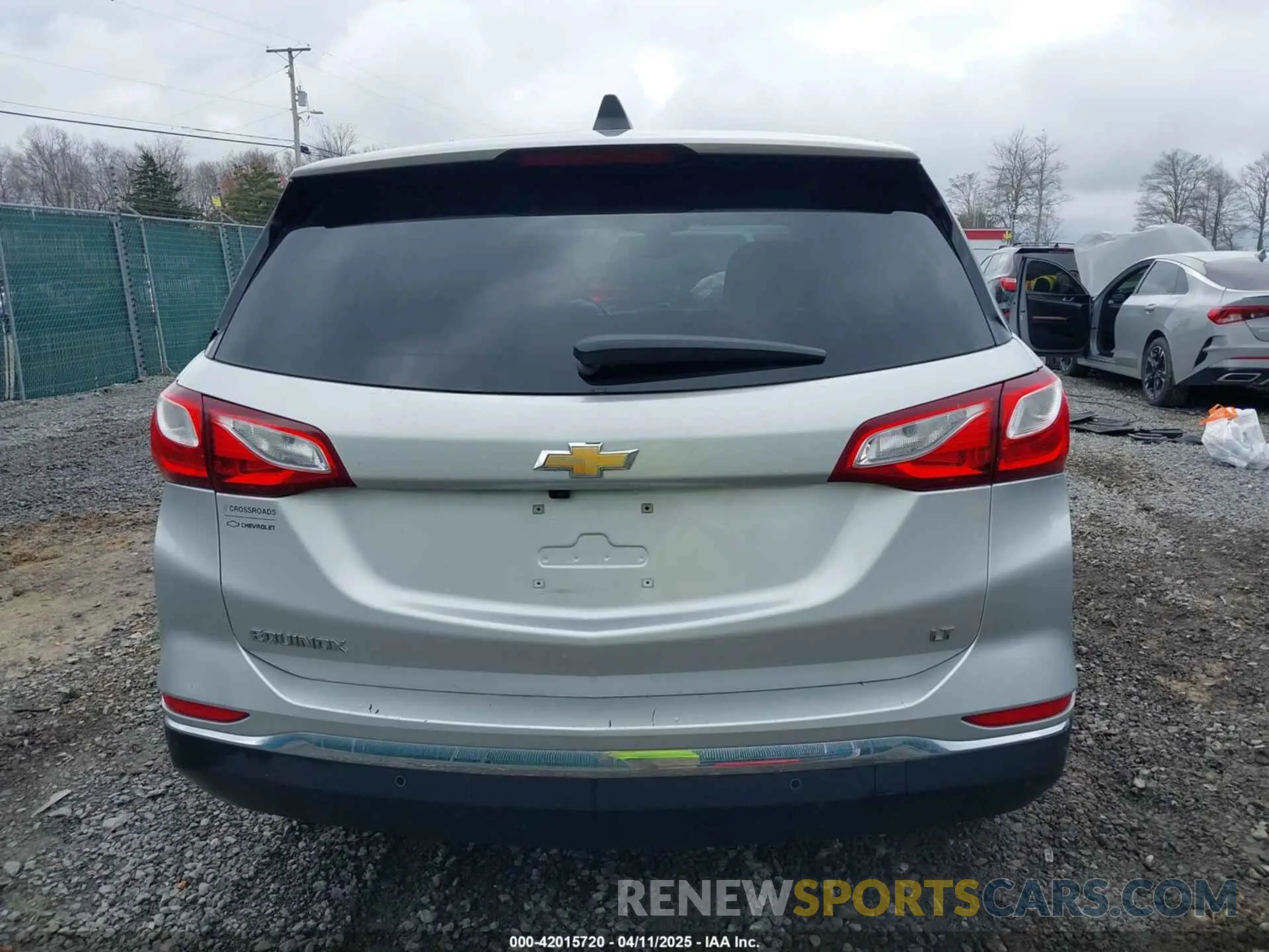 17 fotografías del automóvil dañado 3GNAXKEV7LS726104 CHEVROLET EQUINOX 2020