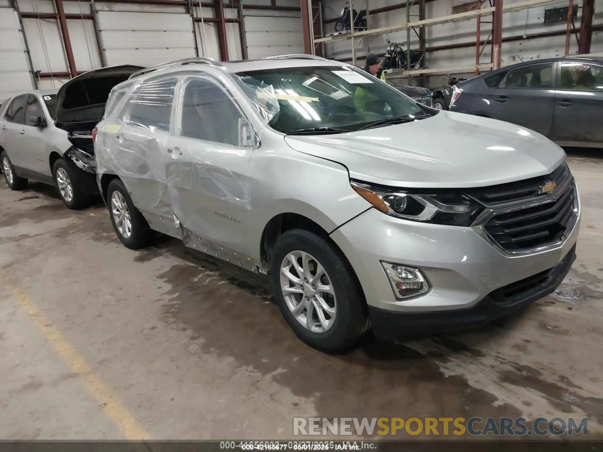 1 fotografías del automóvil dañado 3GNAXKEV7LS734591 CHEVROLET EQUINOX 2020
