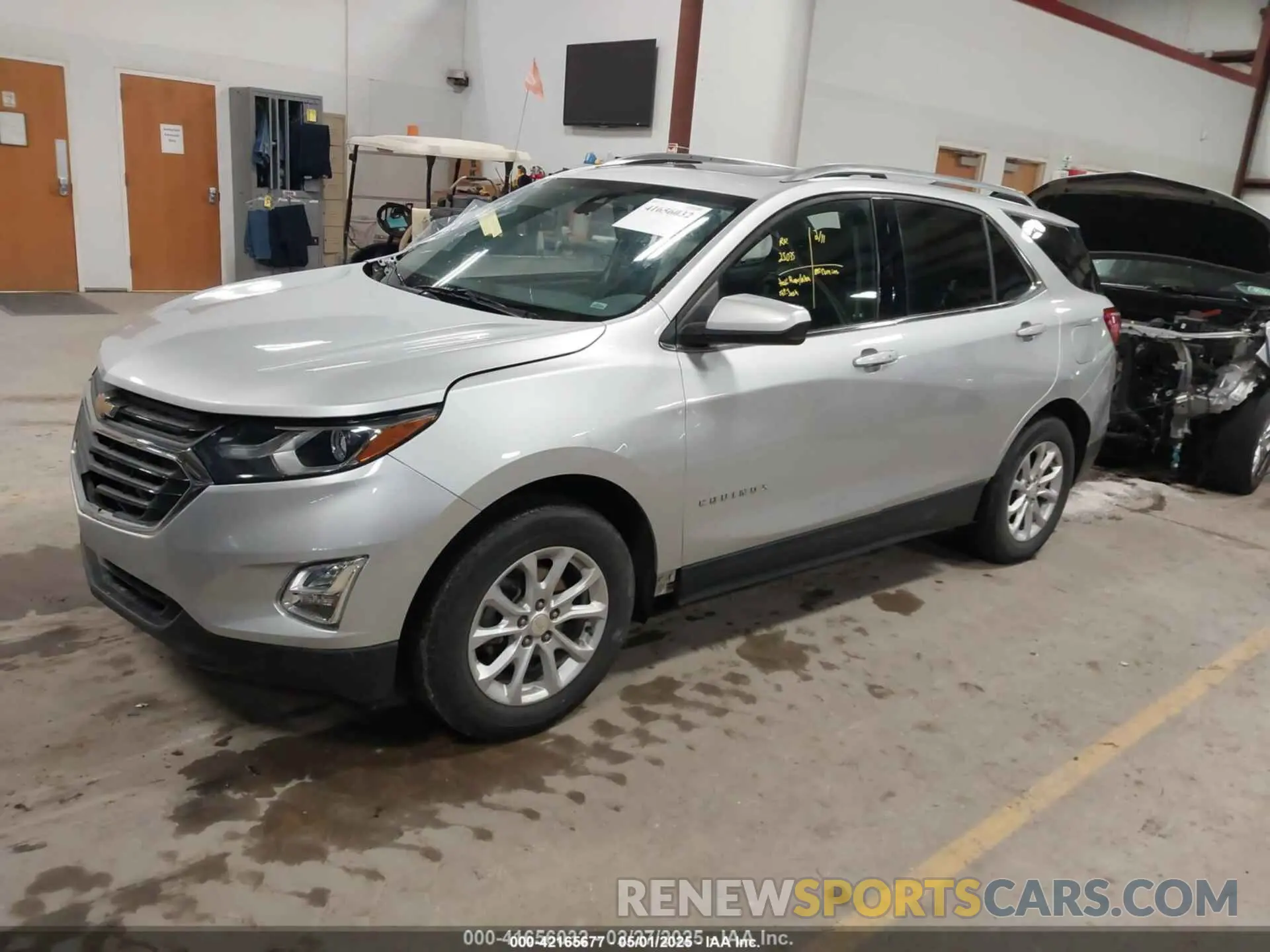 2 fotografías del automóvil dañado 3GNAXKEV7LS734591 CHEVROLET EQUINOX 2020