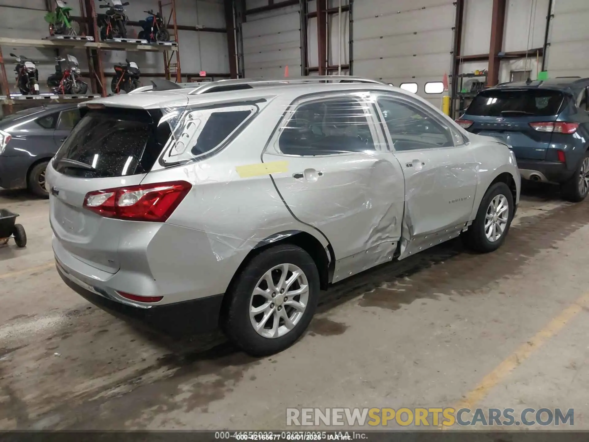 4 fotografías del automóvil dañado 3GNAXKEV7LS734591 CHEVROLET EQUINOX 2020