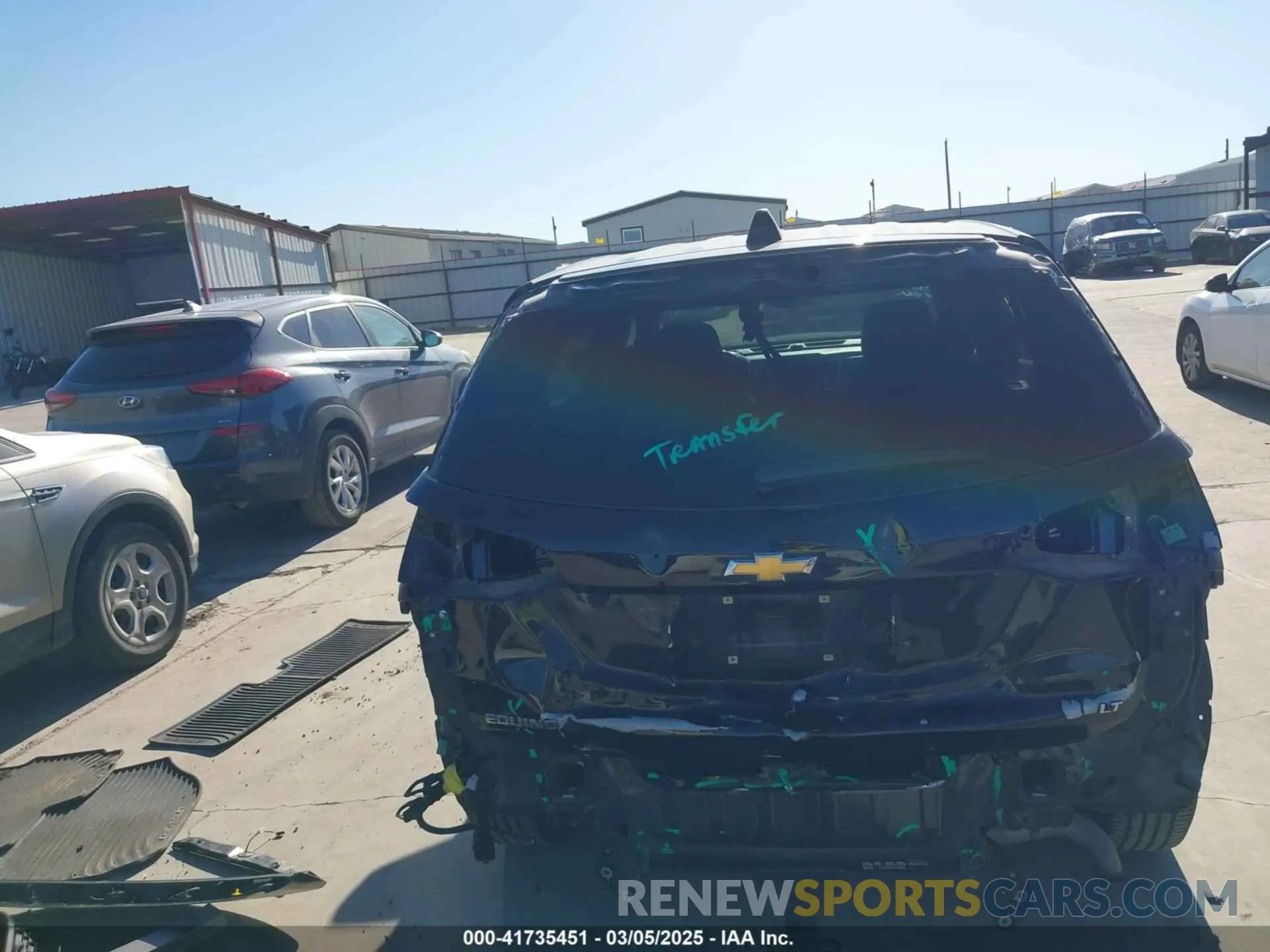 17 fotografías del automóvil dañado 3GNAXKEV8LL136567 CHEVROLET EQUINOX 2020