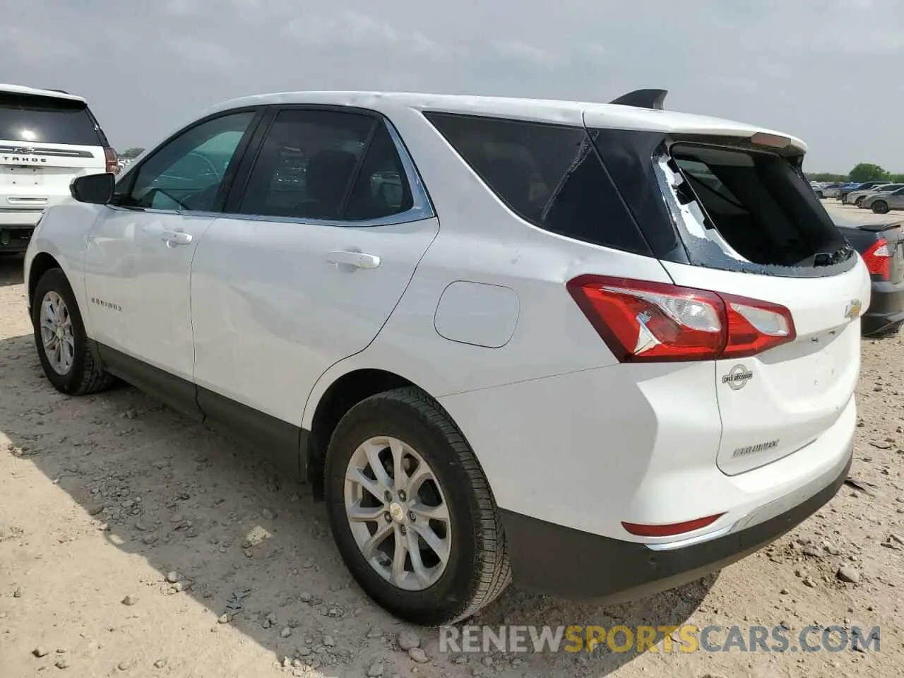2 fotografías del automóvil dañado 3GNAXKEV8LL283178 CHEVROLET EQUINOX 2020