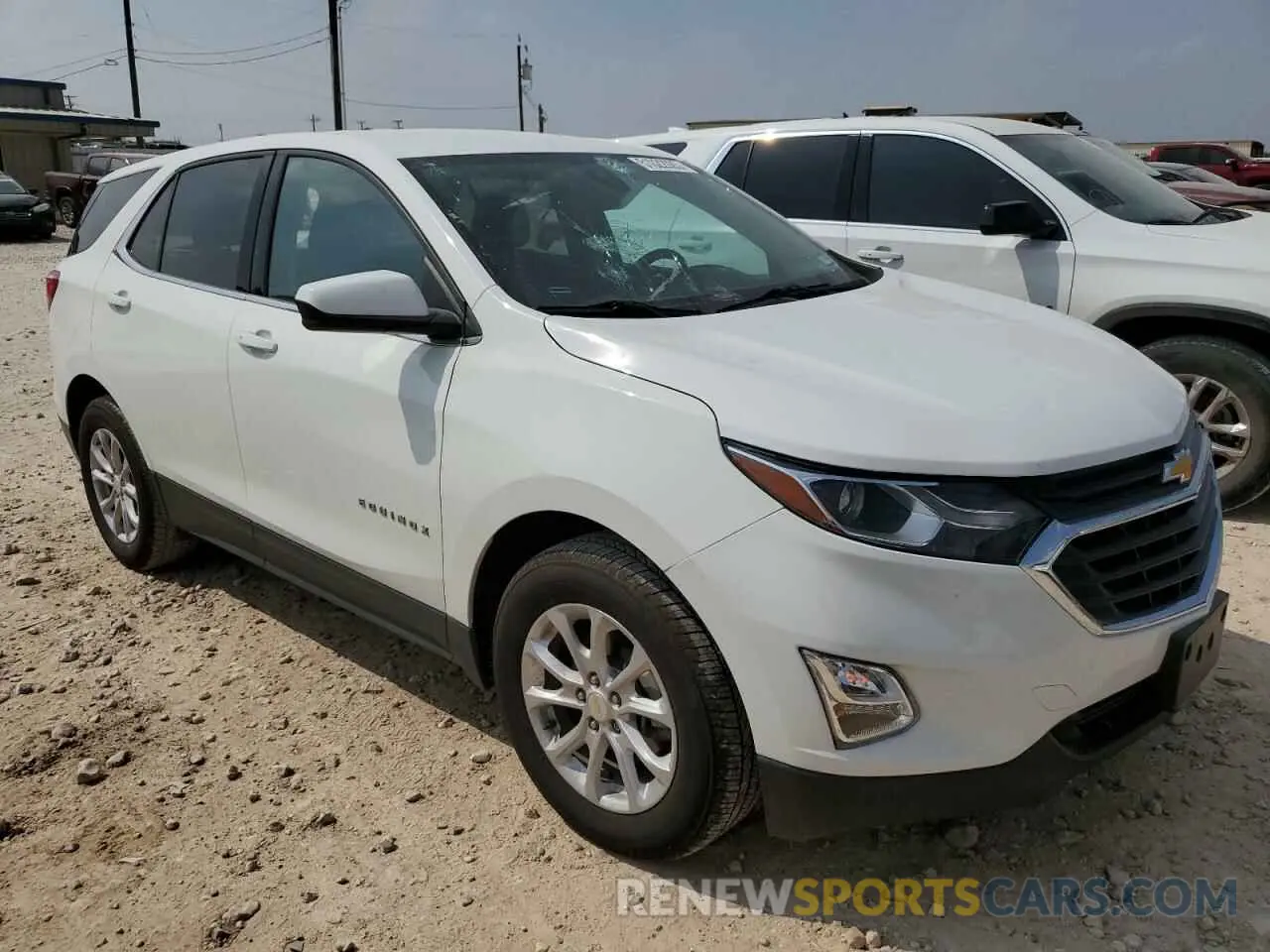 4 fotografías del automóvil dañado 3GNAXKEV8LL283178 CHEVROLET EQUINOX 2020