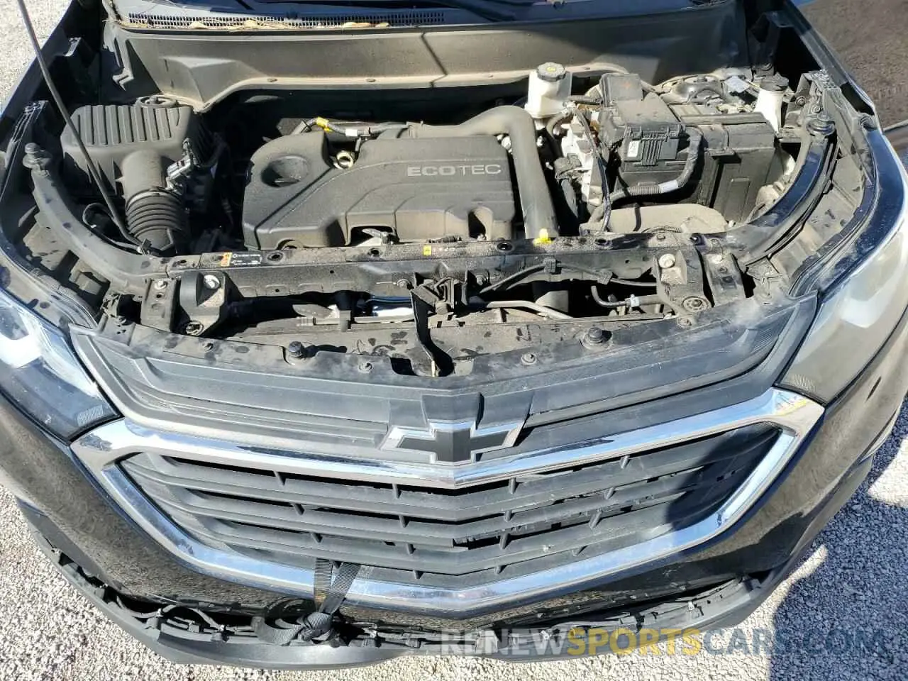 12 fotografías del automóvil dañado 3GNAXKEV8LL327390 CHEVROLET EQUINOX 2020