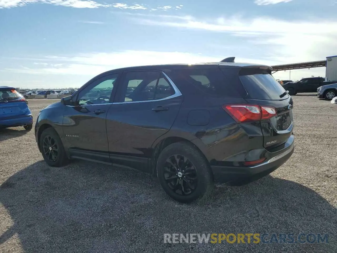 2 fotografías del automóvil dañado 3GNAXKEV8LL327390 CHEVROLET EQUINOX 2020