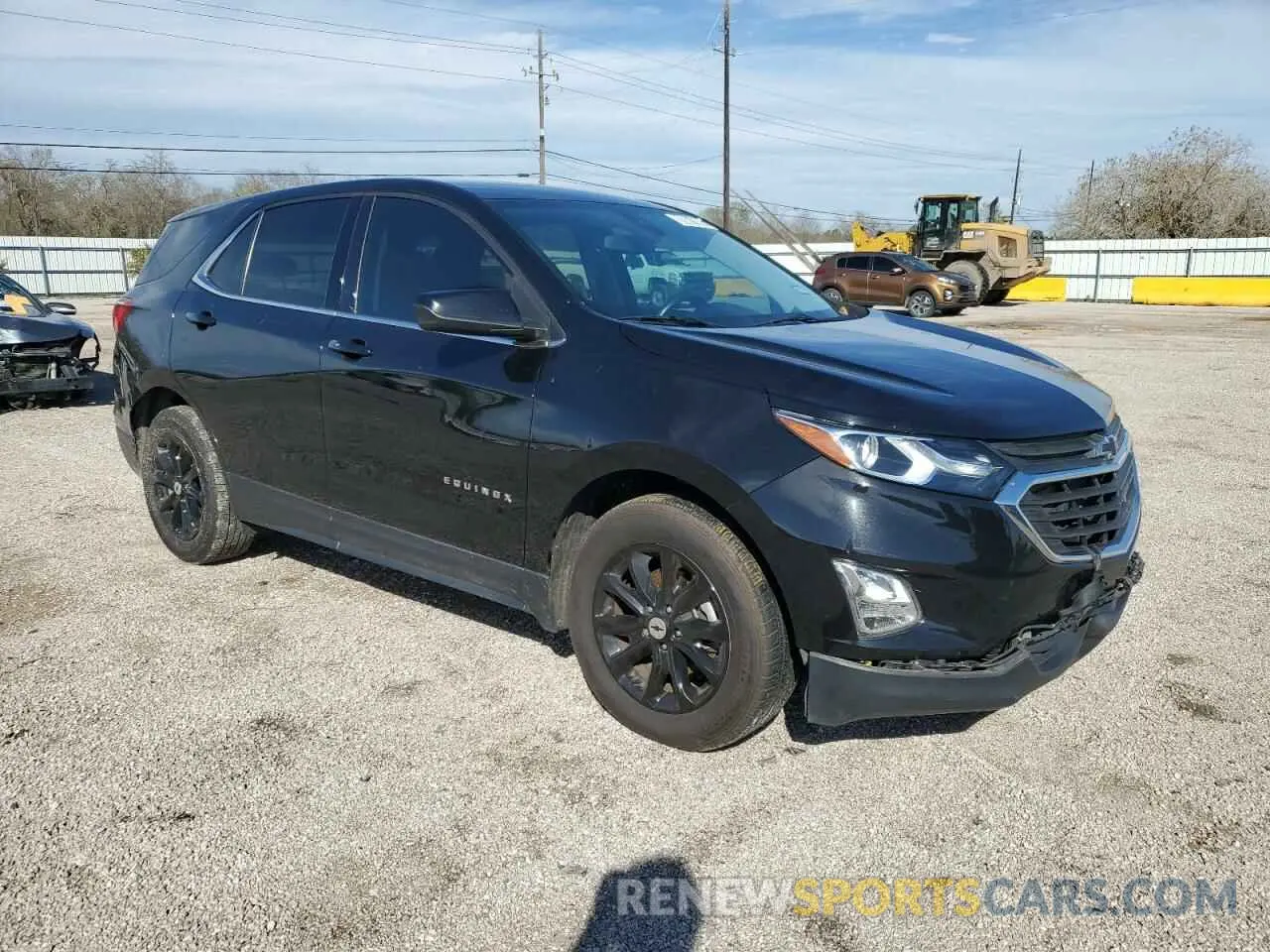 4 fotografías del automóvil dañado 3GNAXKEV8LL327390 CHEVROLET EQUINOX 2020