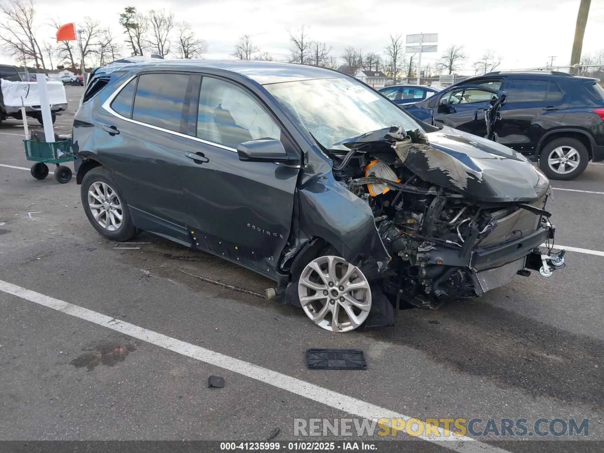 1 fotografías del automóvil dañado 3GNAXKEV8LS511976 CHEVROLET EQUINOX 2020