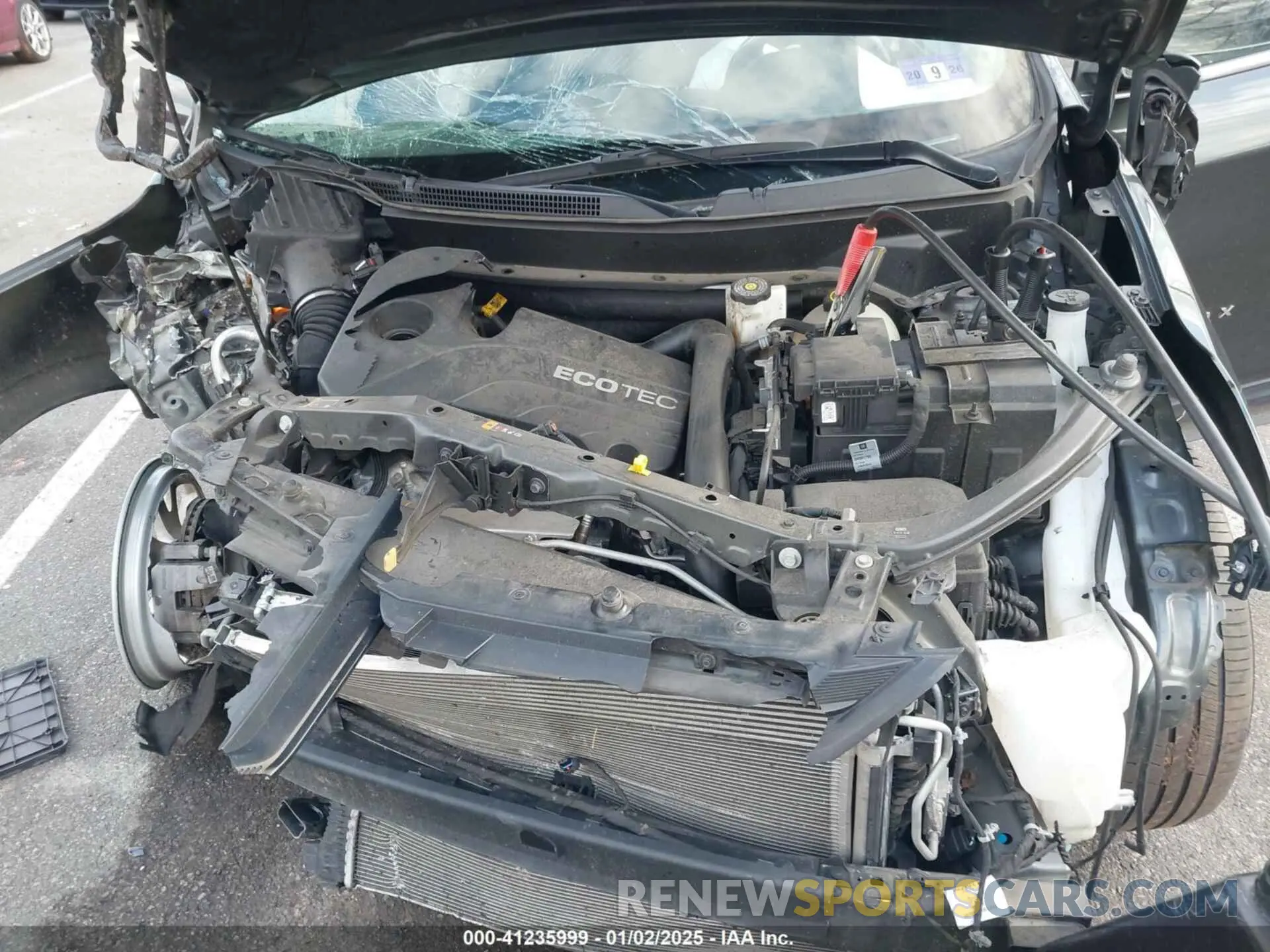 10 fotografías del automóvil dañado 3GNAXKEV8LS511976 CHEVROLET EQUINOX 2020