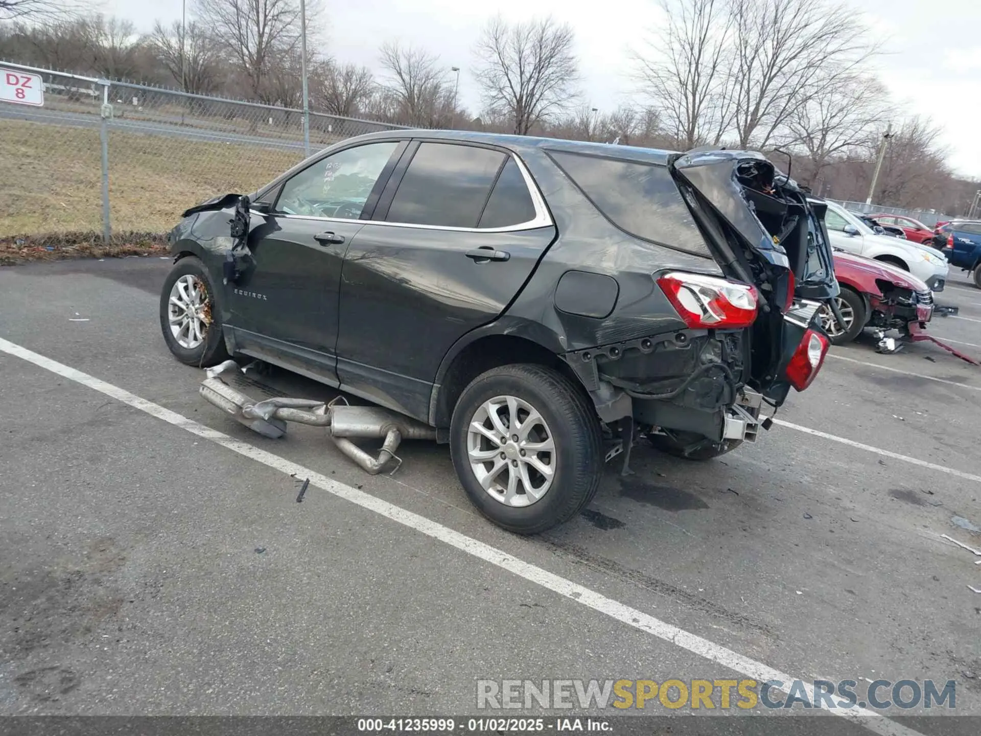 3 fotografías del automóvil dañado 3GNAXKEV8LS511976 CHEVROLET EQUINOX 2020